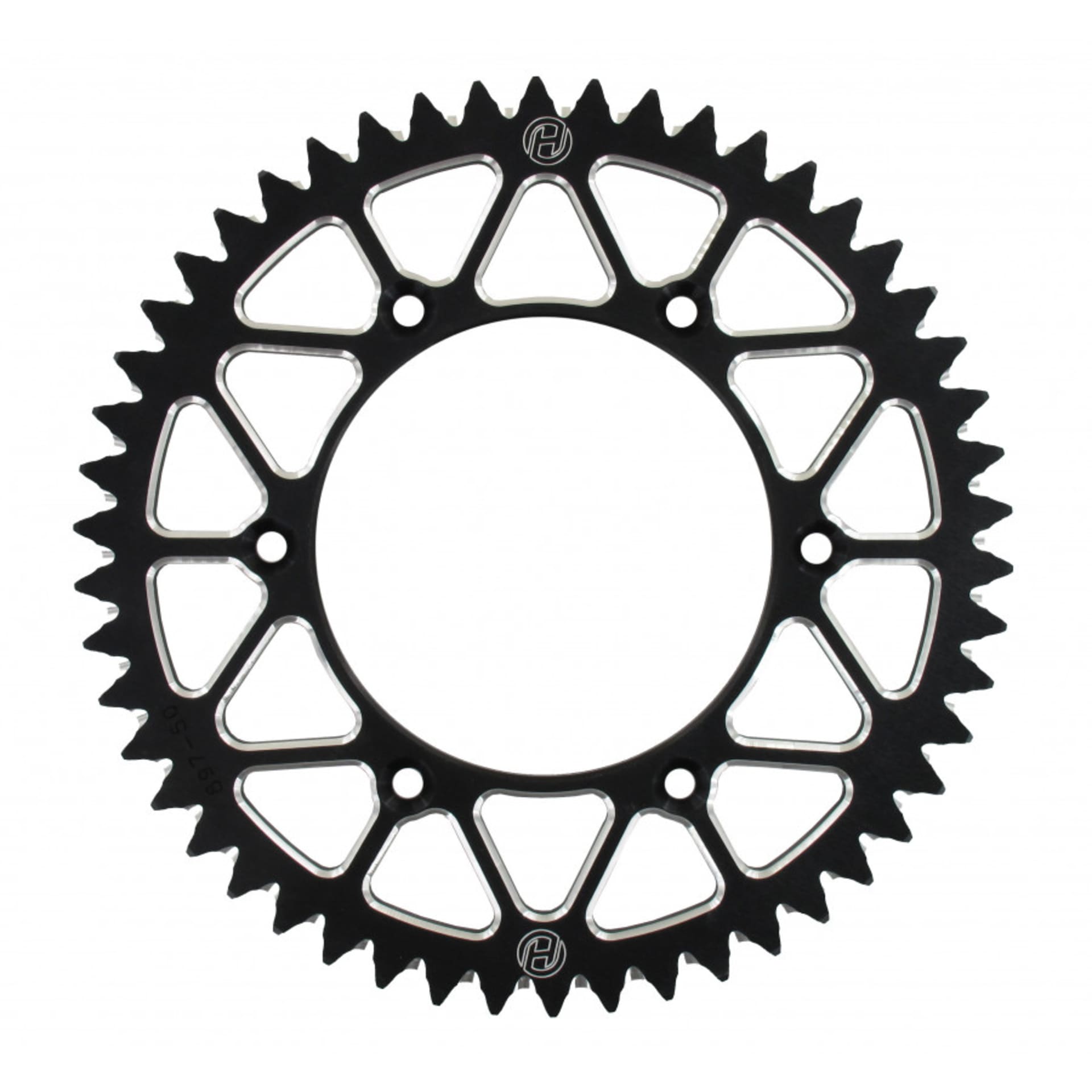 Holeshot bagtandhjul alu sort - YZ85 51t - Holeshot - Motocross Parts