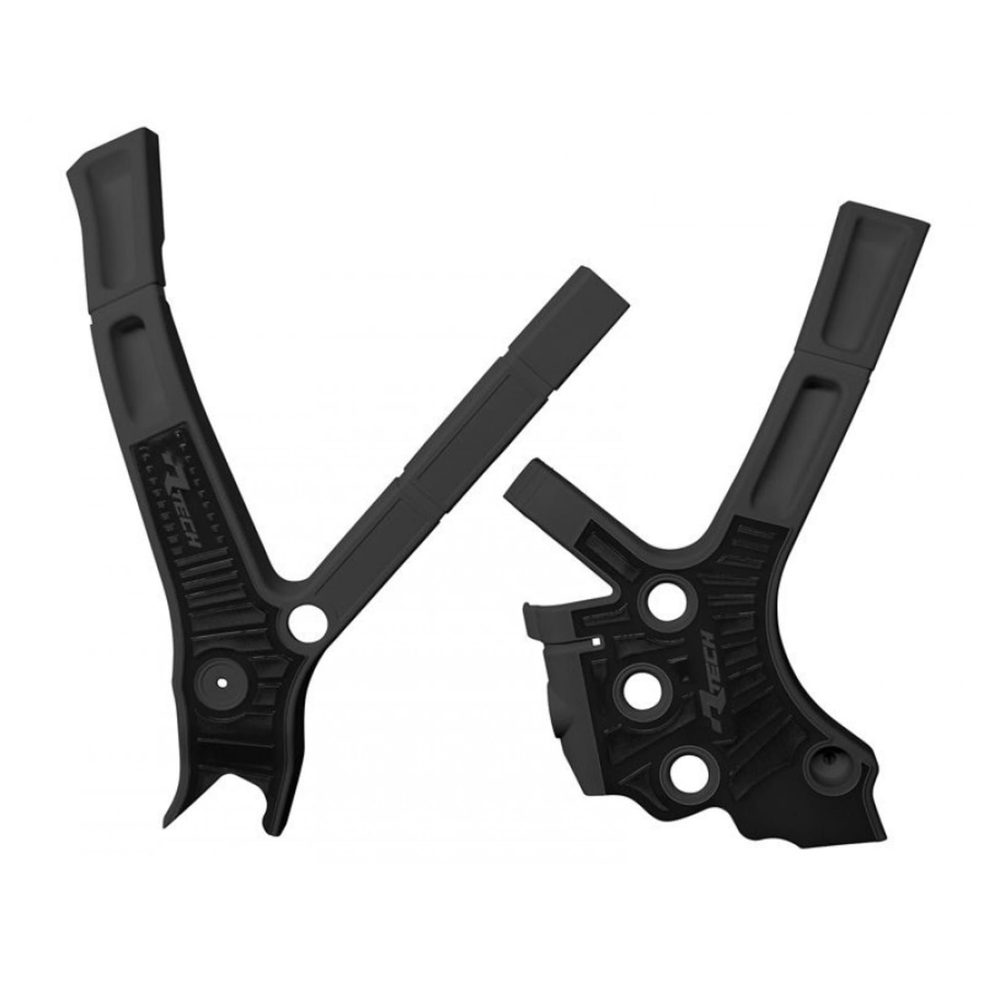 Rtech stelbeskyttere YZ125/250 sort - Rtech - Motocross Parts