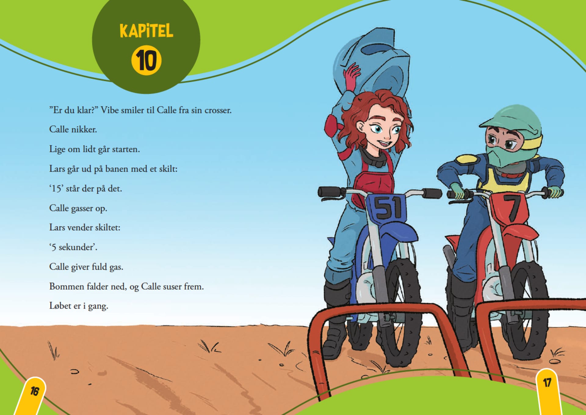 Calle 2 - Calle va au camp de motocross