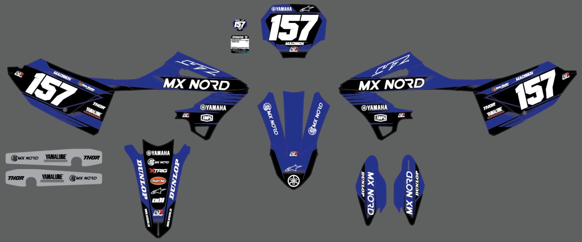 MX North trims - MX Nord - Motocross Parts