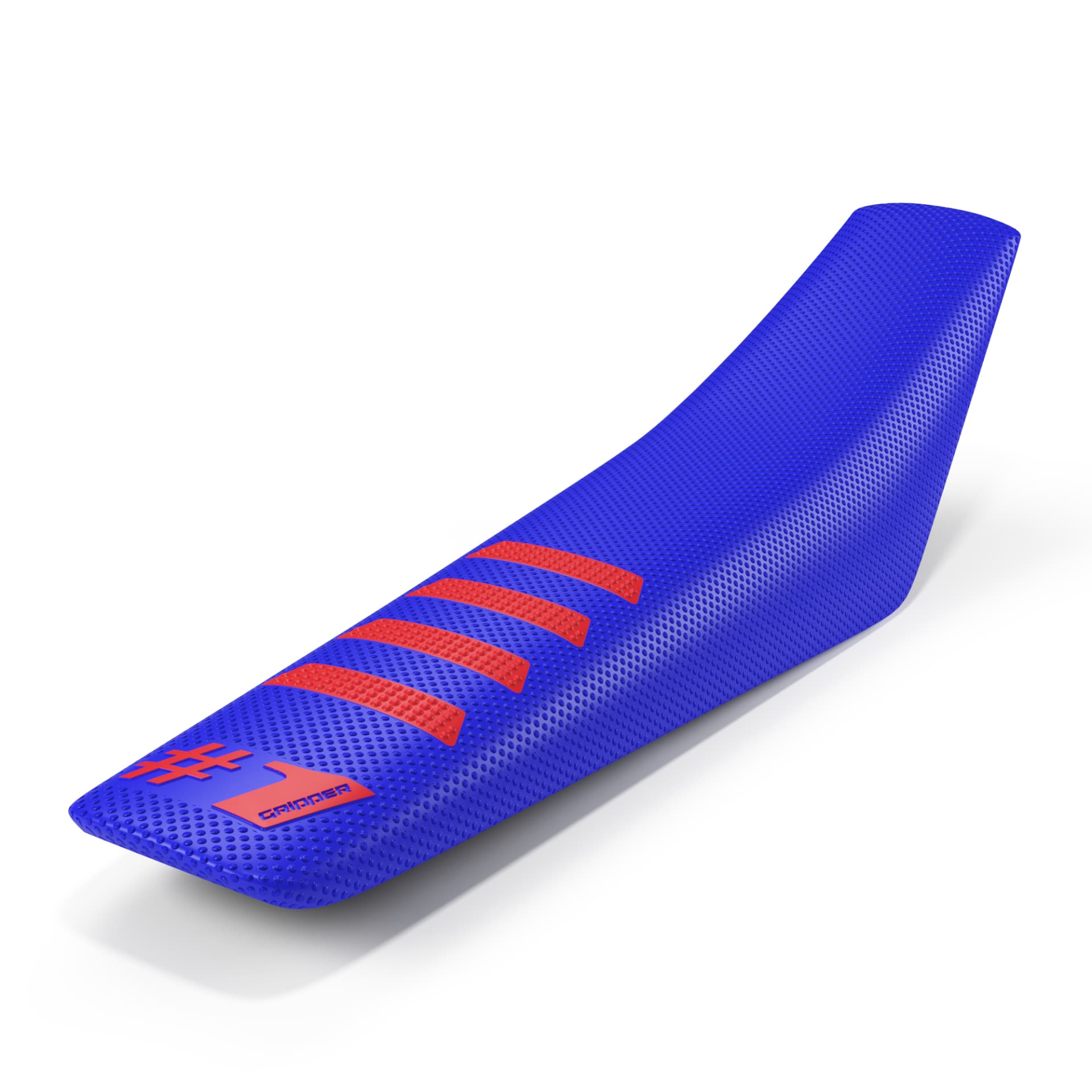 ONEGRIPPER-sitsöverdrag – RIBBED – Blå/Röd - OneGripper