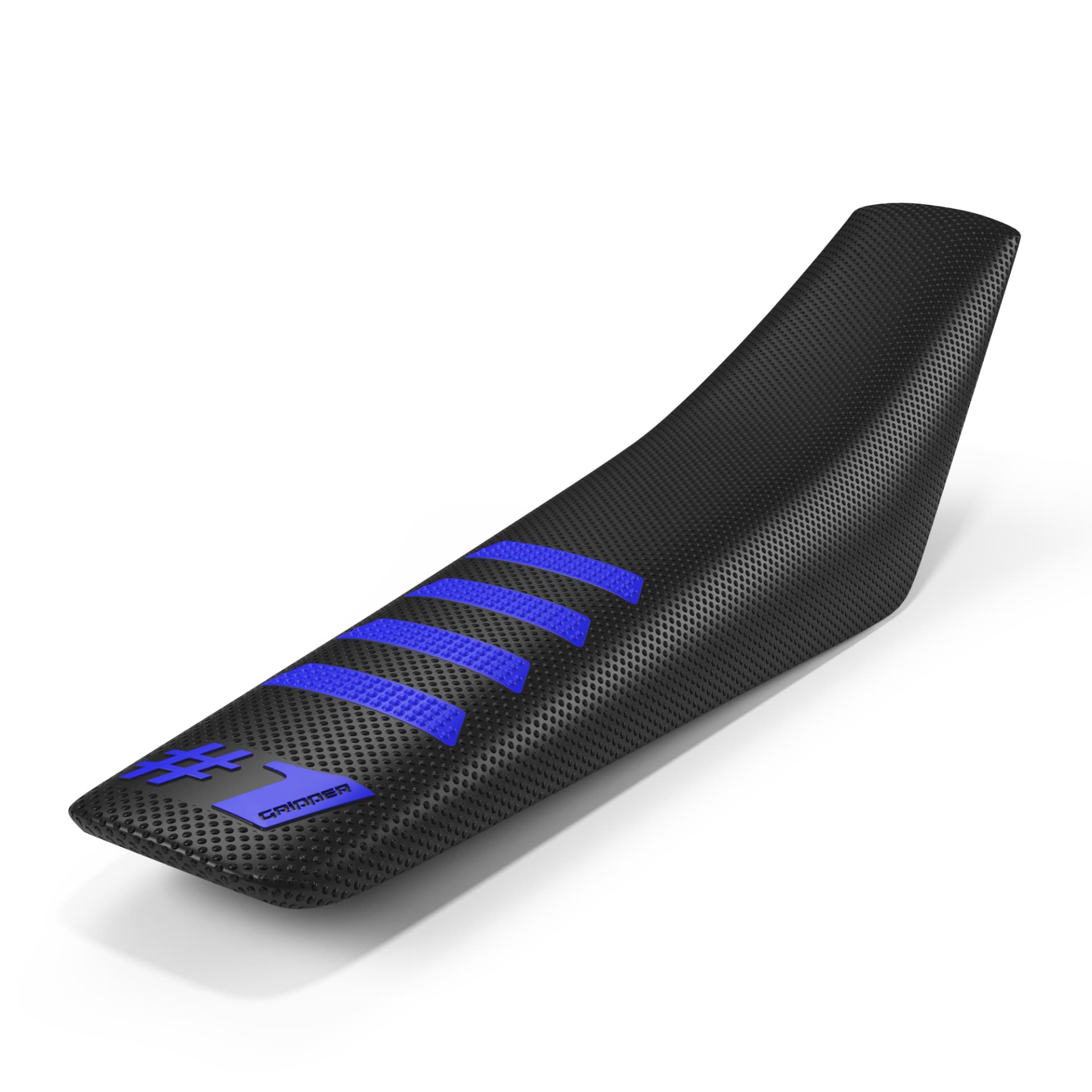 ONEGRIPPER Sitzbezug – gerippt – Schwarz/Blau - OneGripper
