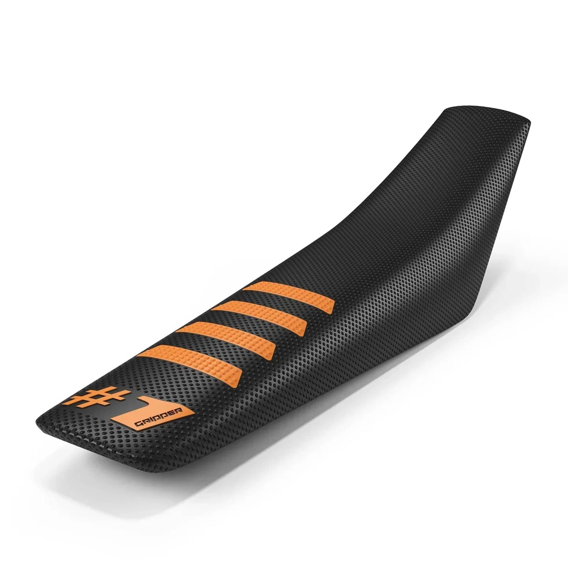 ONEGRIPPER-sitsöverdrag – RIBBED – Svart/orange - OneGripper