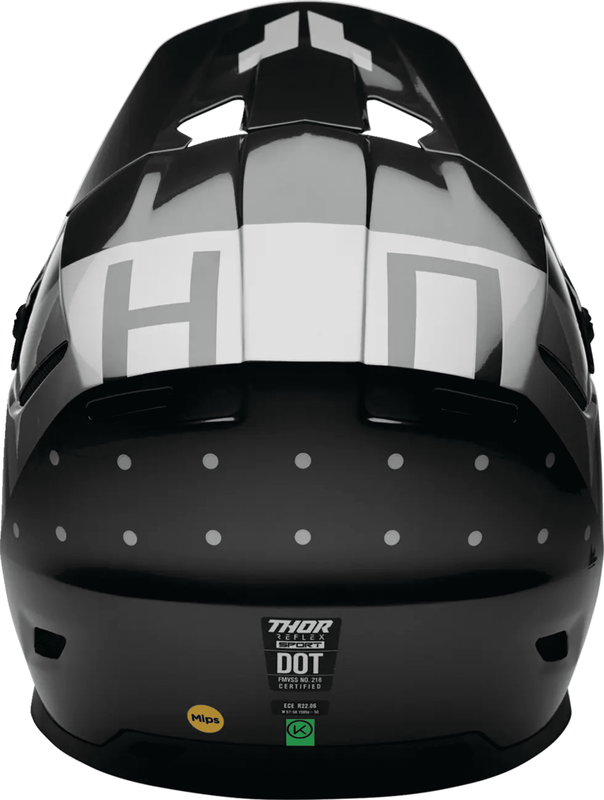 Thor Reflex Sport Rogue MIPS-hjälm - Charcoal/Silver - Thor