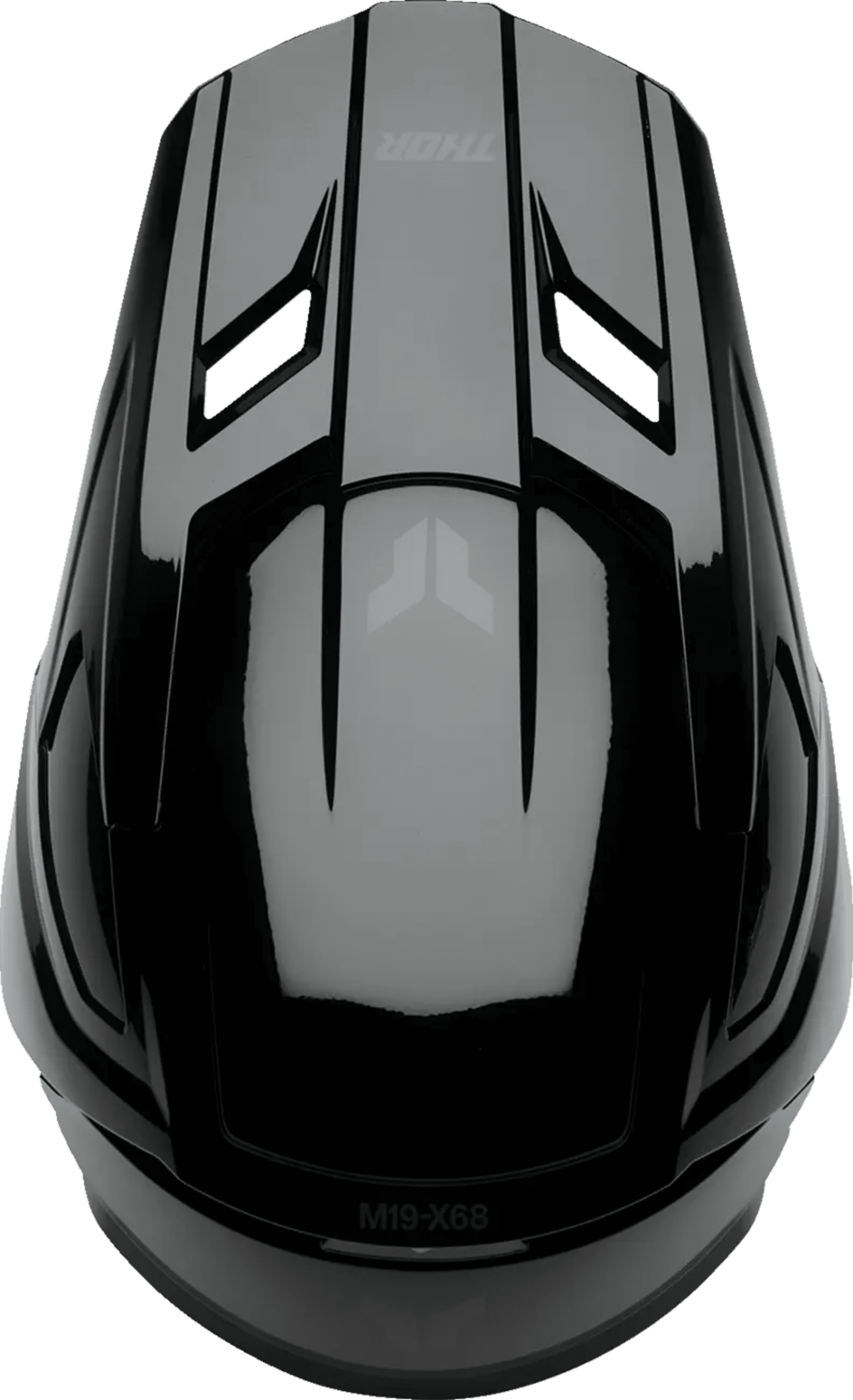 Thor Youth Fleet Blackout hjelm - blank - Thor