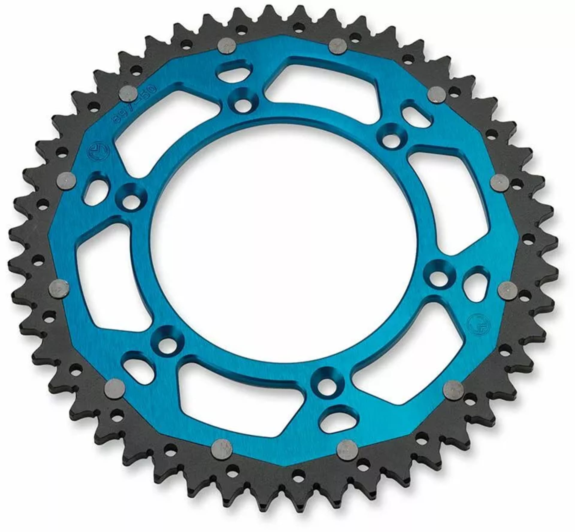 Moose Offroad Dual Rear Sprocket - 85 SX 49t blue - Moose Offroad