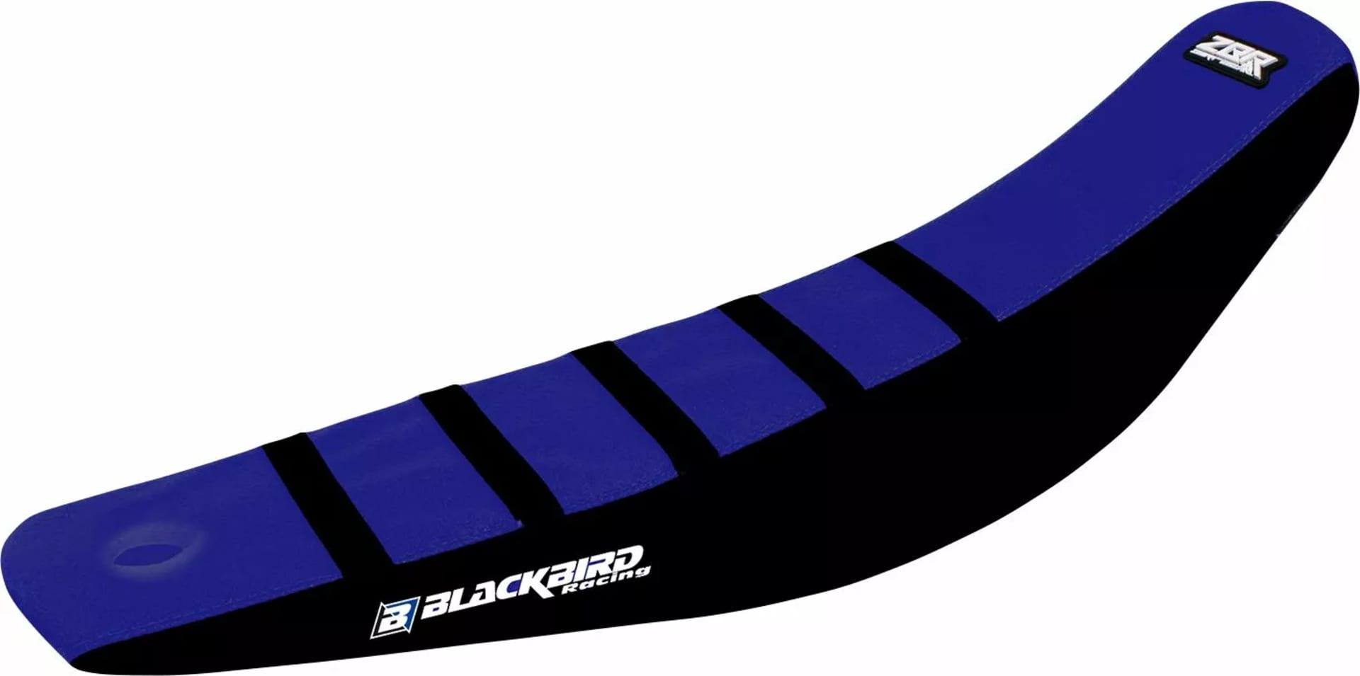 Blackbird Racing Zebra Sitzbezug schwarz/blau gerippt YZ125/250 2022-... - Blackbird - Motocross Parts