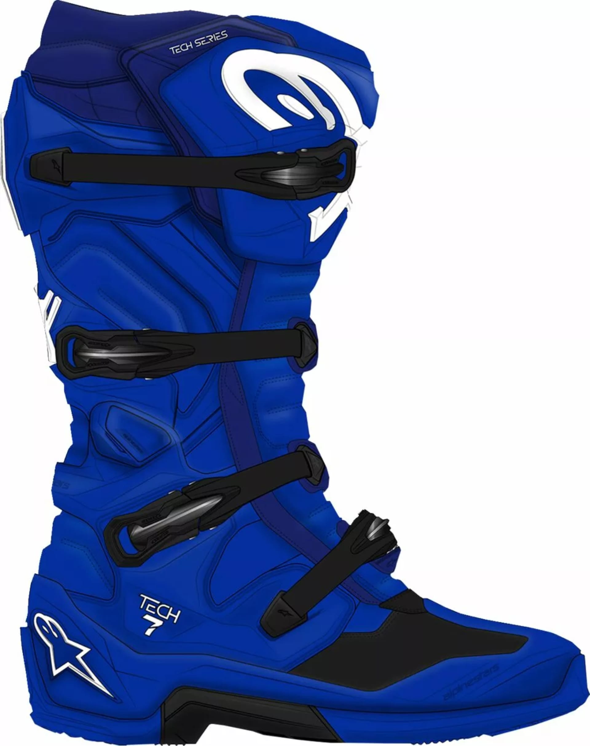 Chaussures Alpinestars Tech 7 - Blå - Alpinestars