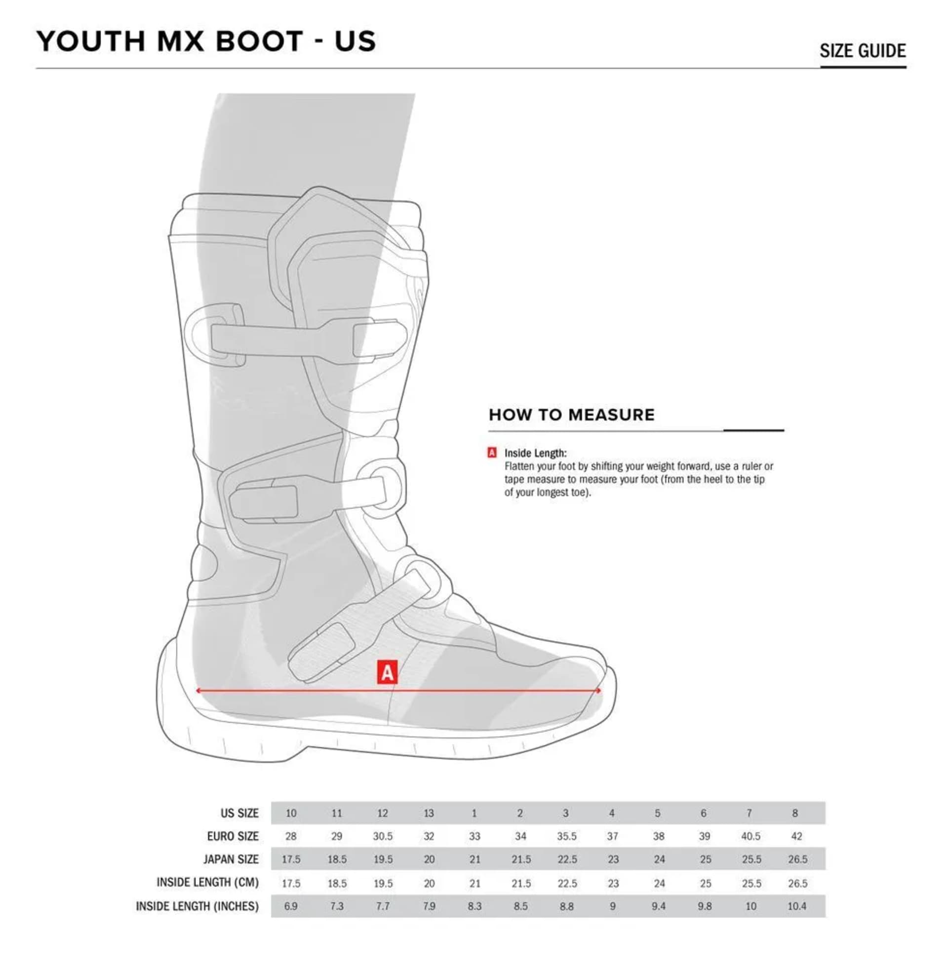 Alpinestars Youth Tech 7S støvler - Sort/Hvid - Alpinestars
