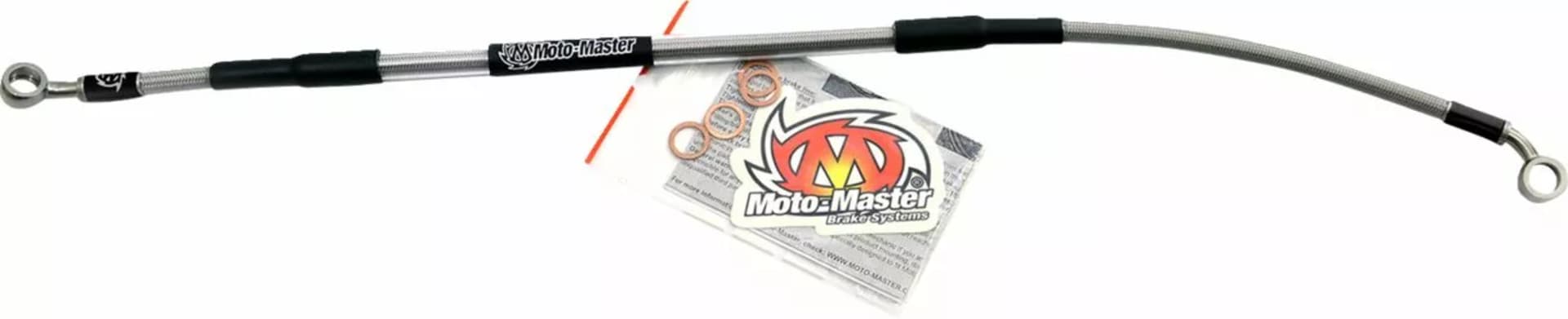 Moto-master Bromsledning i rostfritt stål - bak YZ/YZF - Moto-Master - Motocross Parts