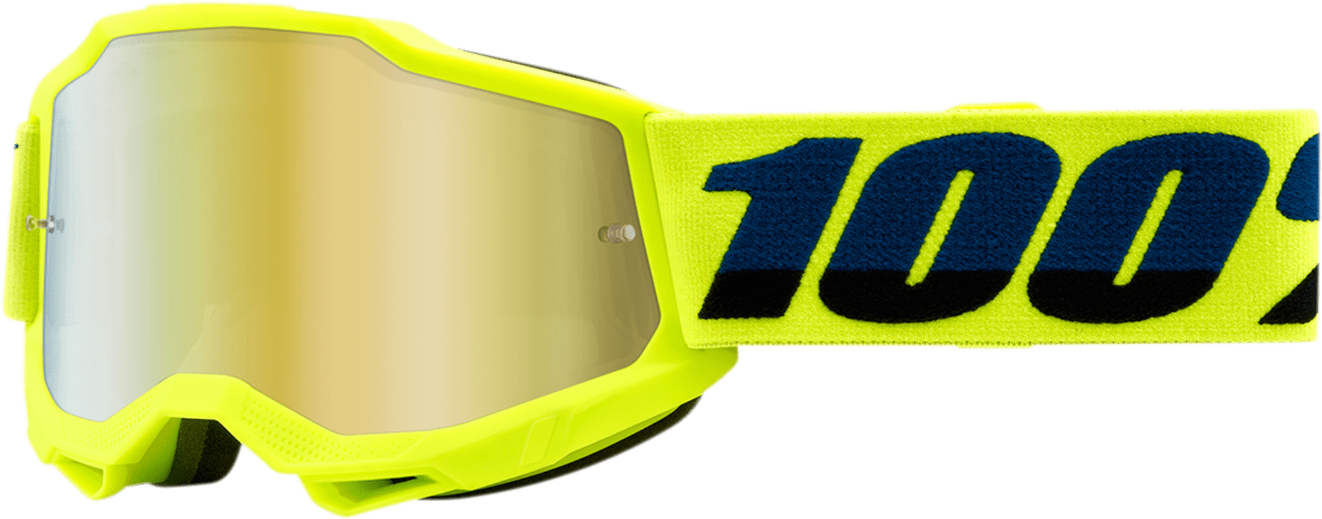 100% Accuri 2 Jugend Neon / Spiegelgold - 100% - Motocross Parts