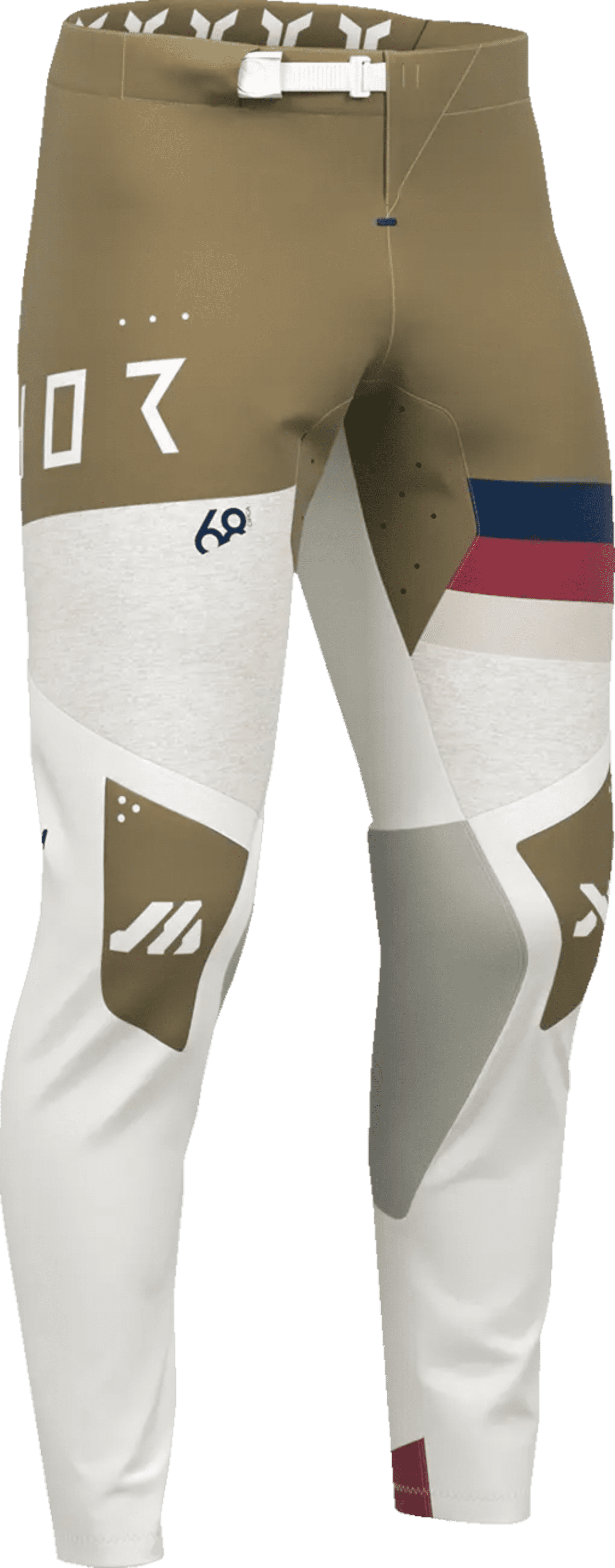 Thor Sportmode League Pants - White/Copper - Thor - Motocross Parts