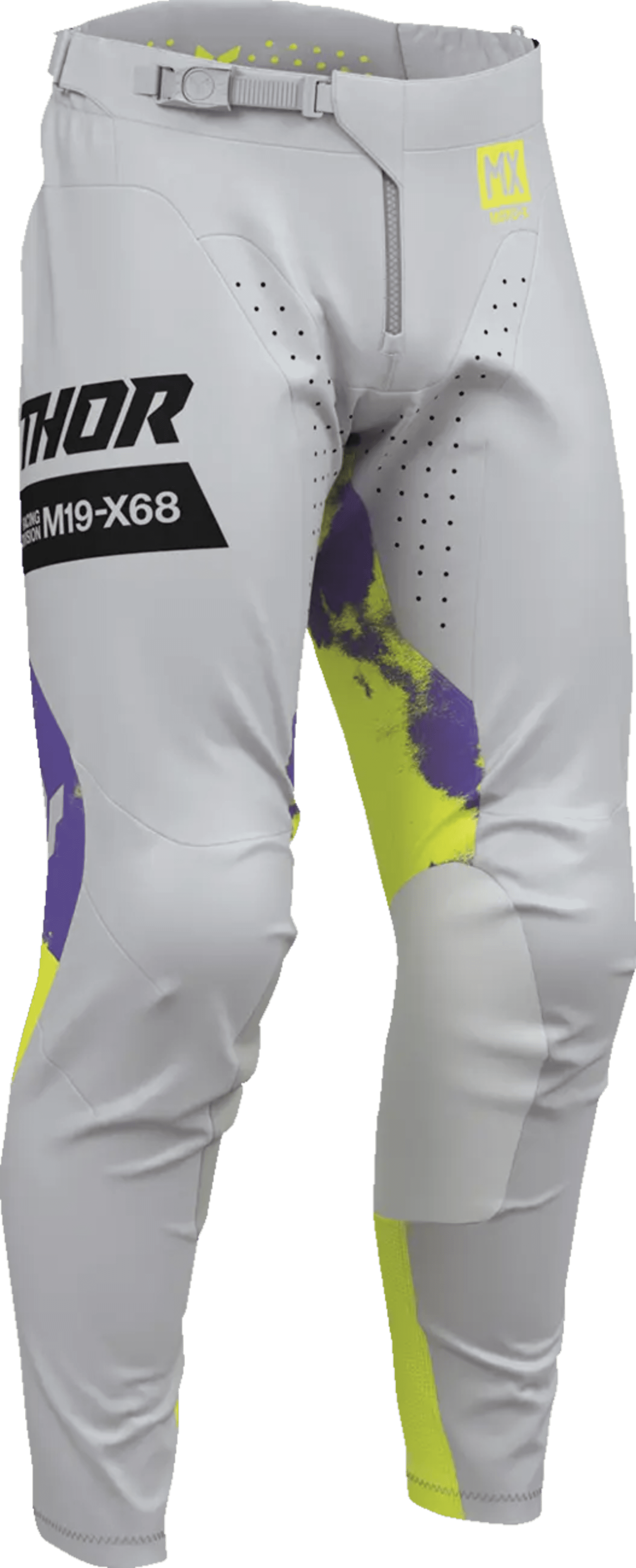 Thor Launchmode Bleach Pants - Gray/Acid - Thor