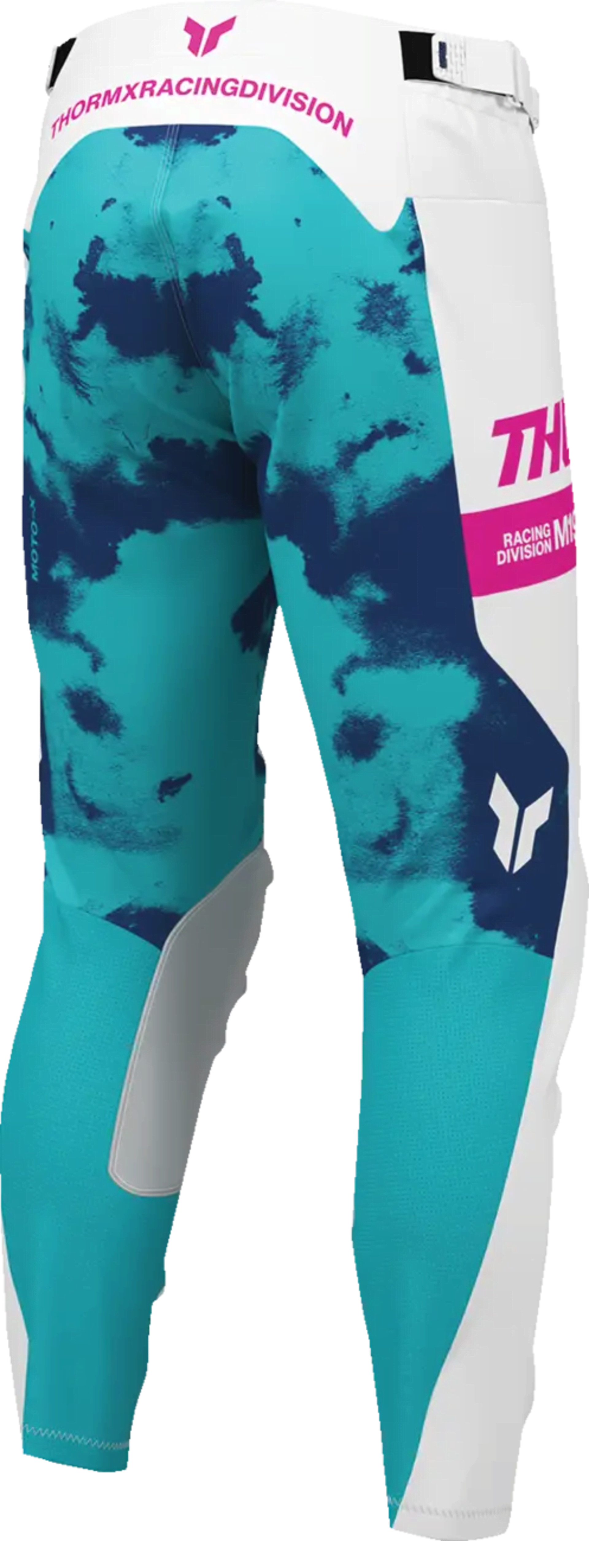 Thor Launchmode Bleach Pants - White/Aqua - Thor