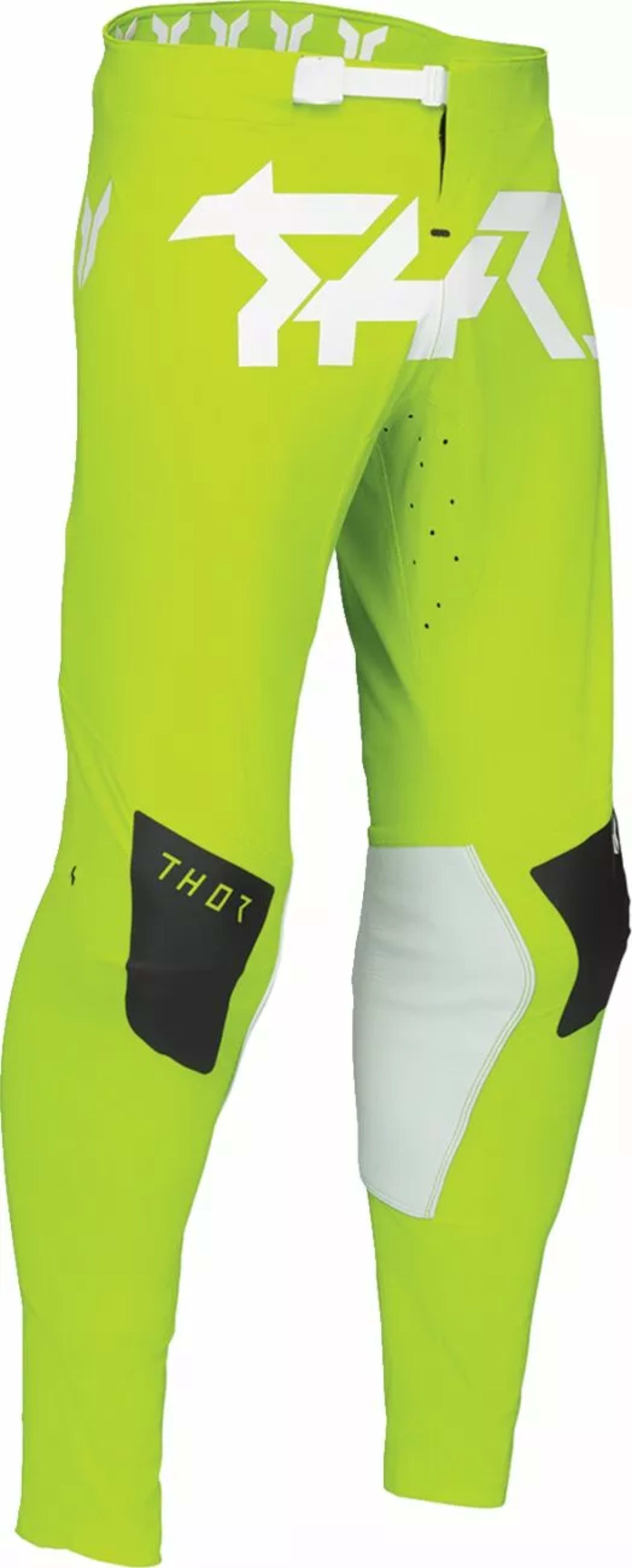 Thor SPORTMODE Riot børnebukser - Weiß/Säure - Thor