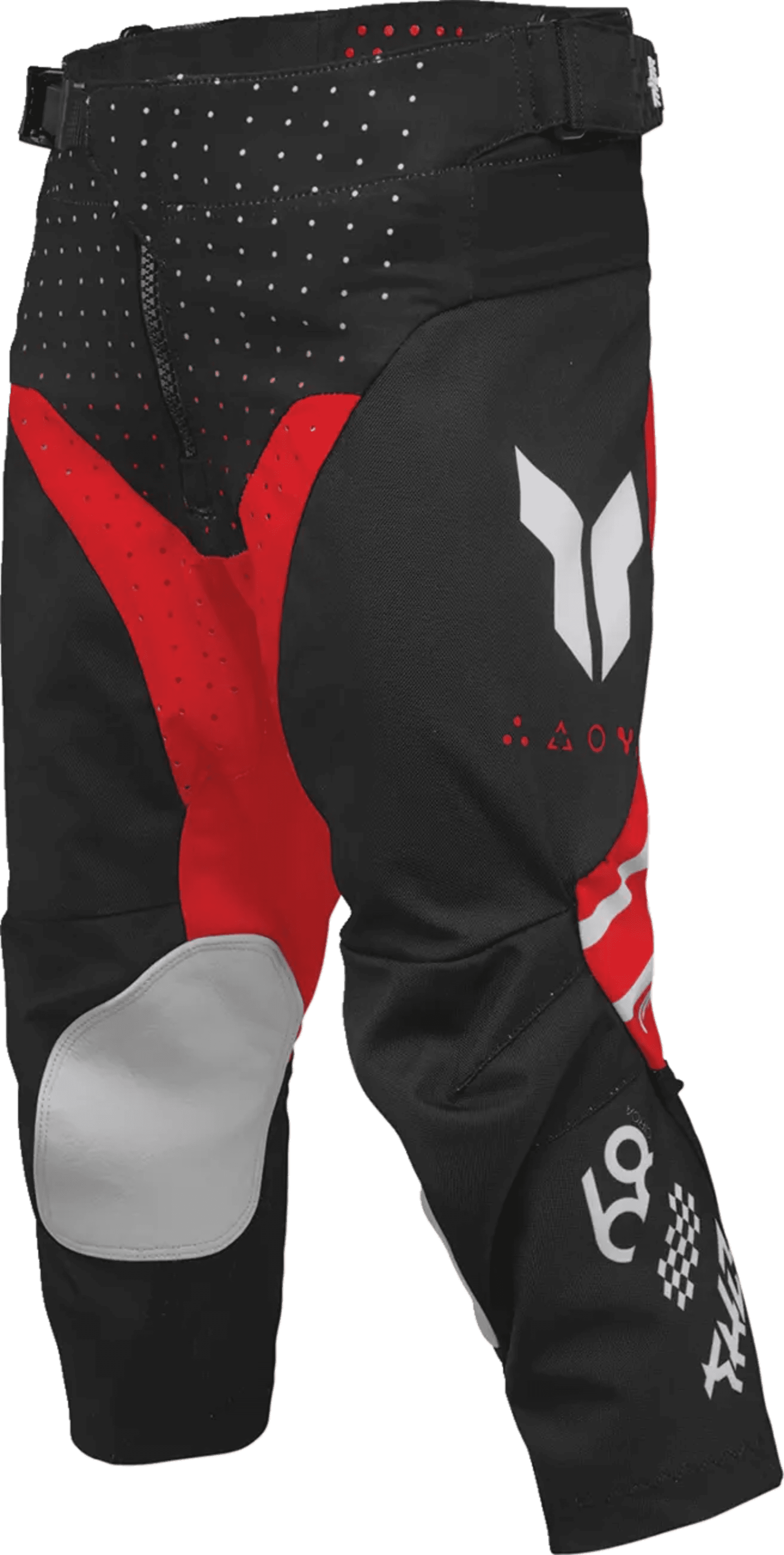 Thor Jugend Launchmode Futura Pants - Schwarz/Rot - Thor - Motocross Parts