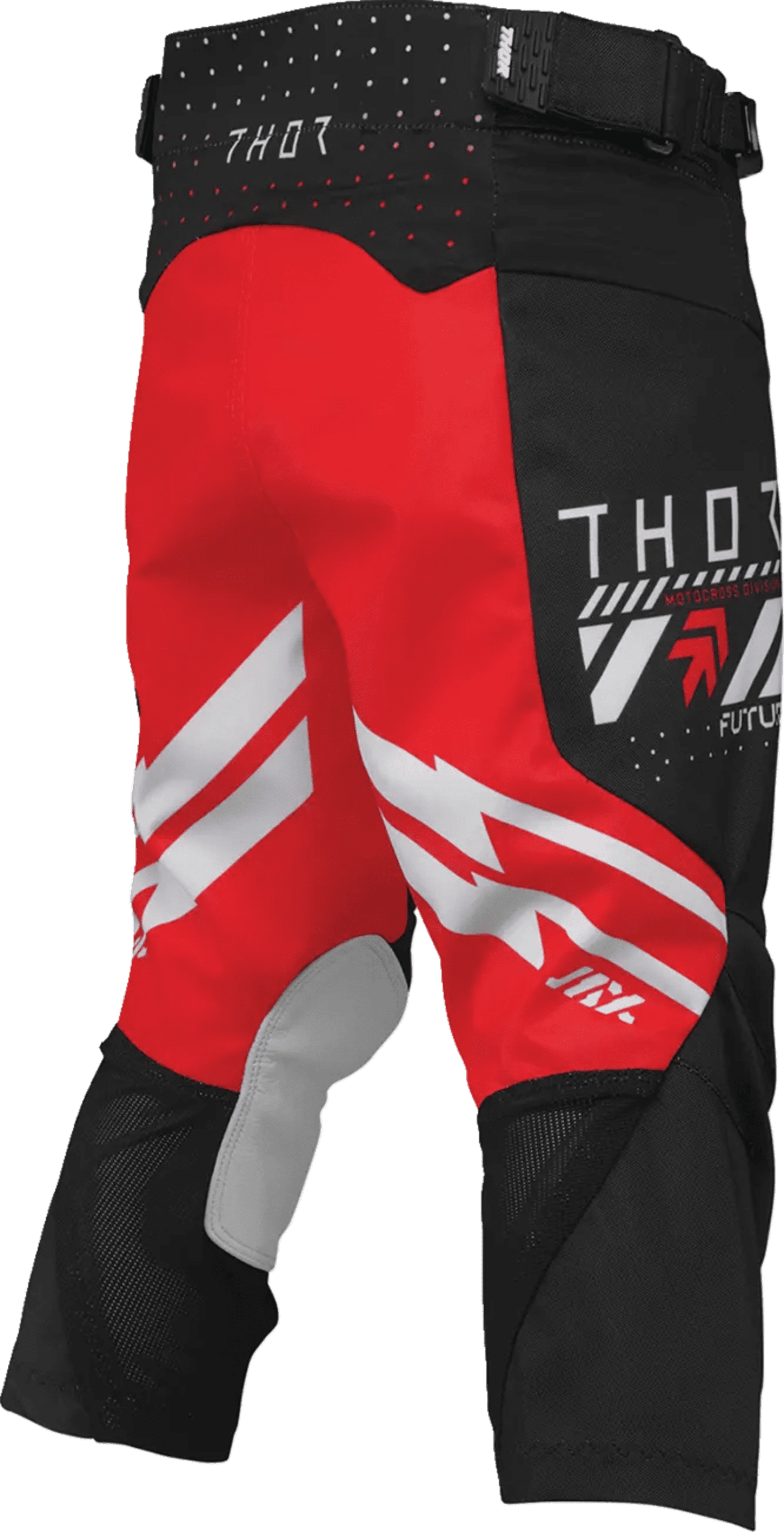 Thor Jugend Launchmode Futura Pants - Schwarz/Rot - Thor