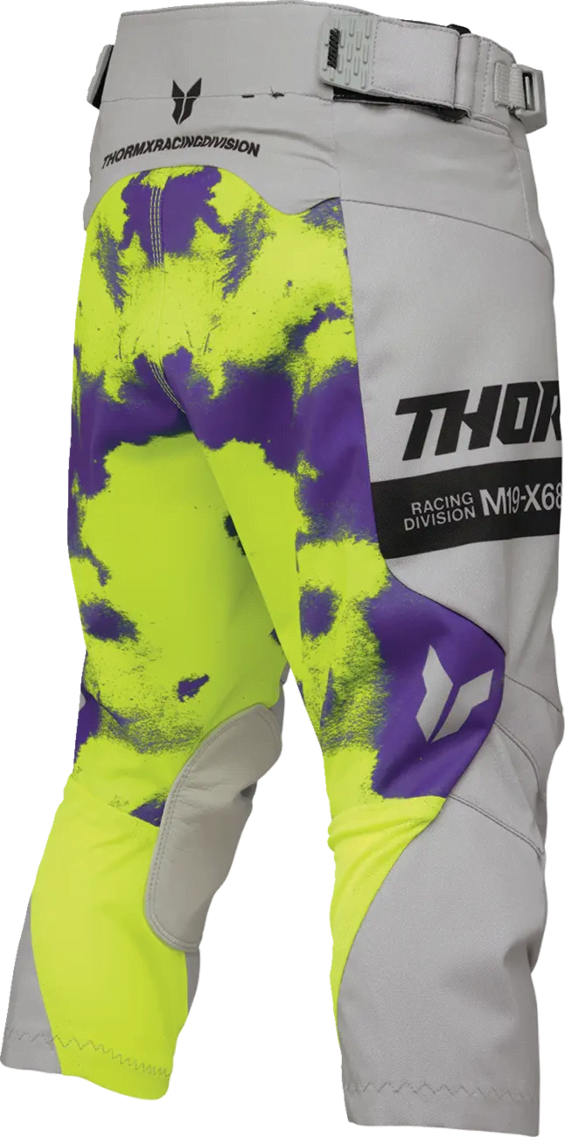 Thor Youth Launchmode Bleach-byxor - Grå/Acid - Thor