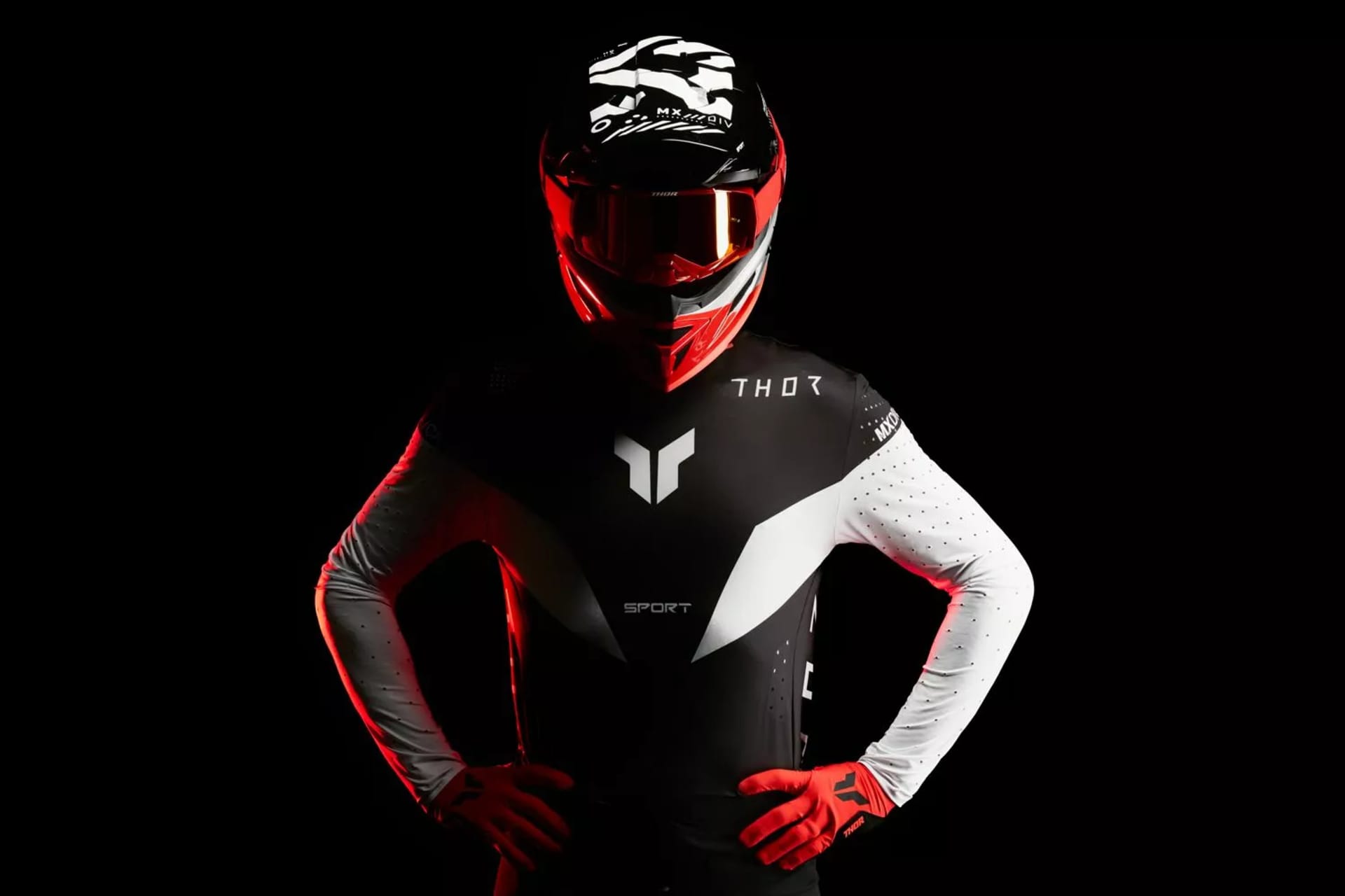 Thor SPORTMODE Strike trøje - schwarz - Thor