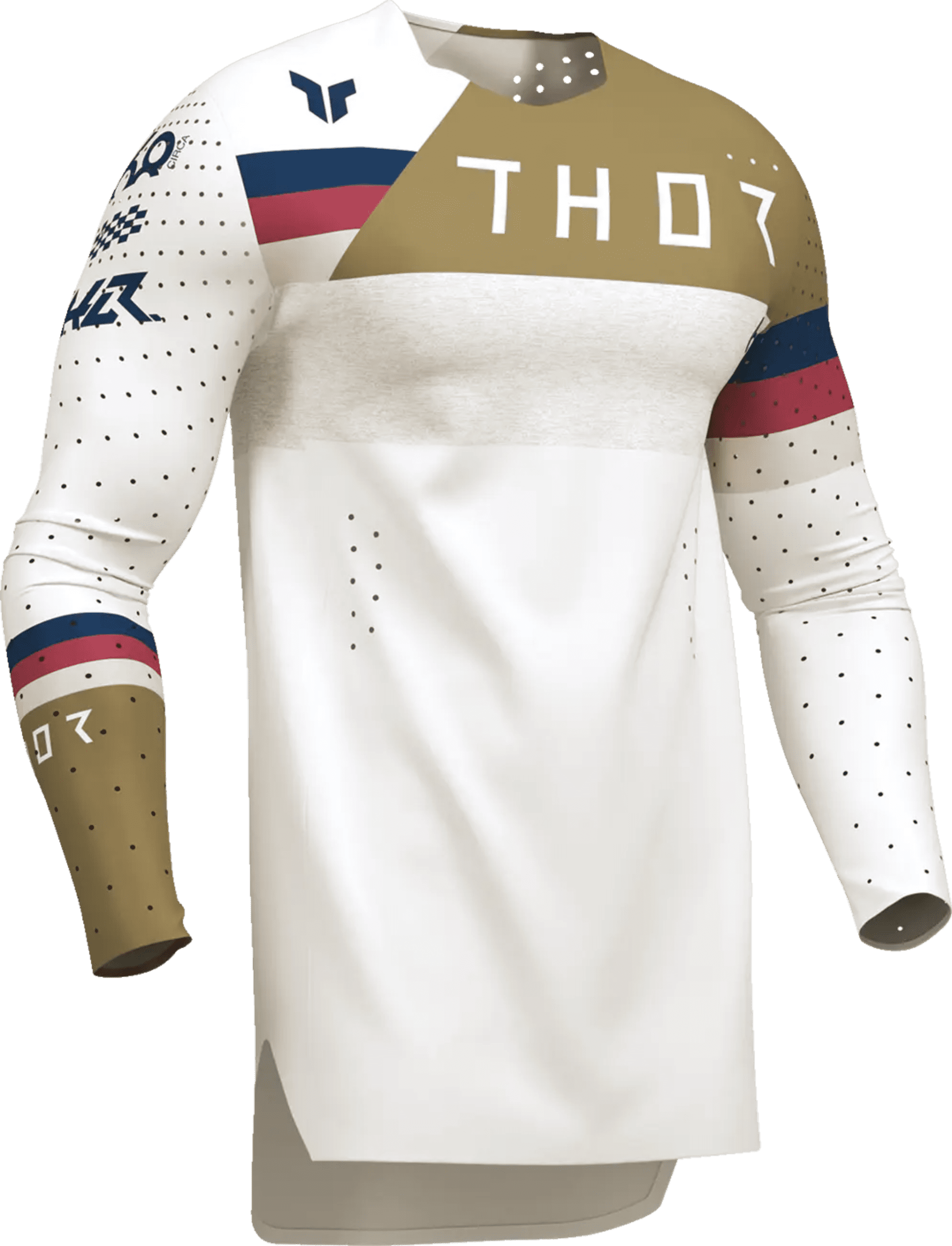Thor Sportmode Ligatröja - Vit/Koppar - Thor - Motocross Parts
