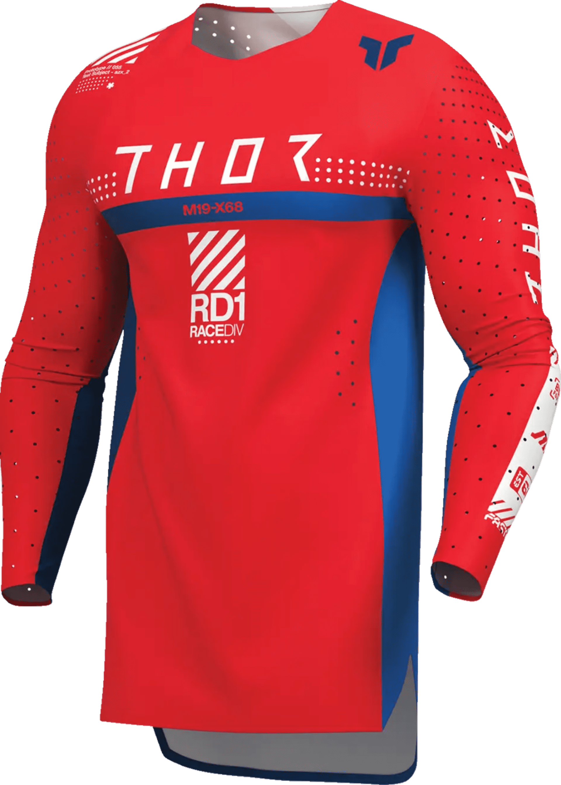 Thor Sportmode Synth Jersey - Rød - Thor