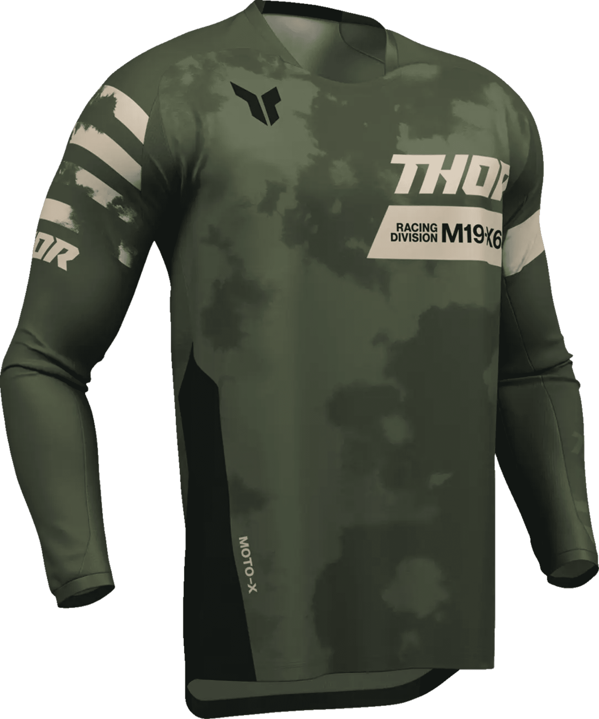 Thor Launchmode Bleach Jersey - Black/Cammo - Thor