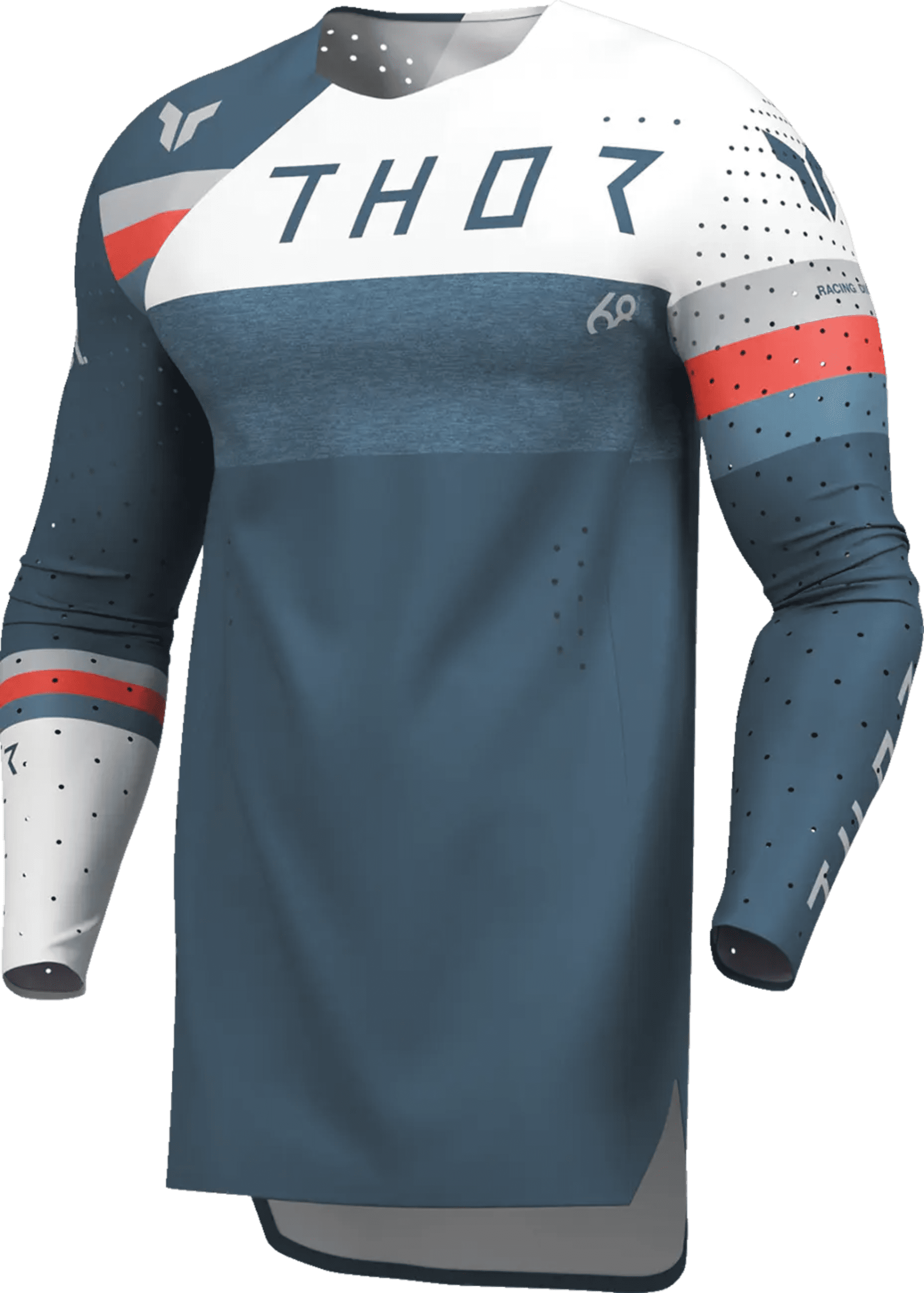 Thor Sportmode Ligatröja - Blå/Vit - Thor