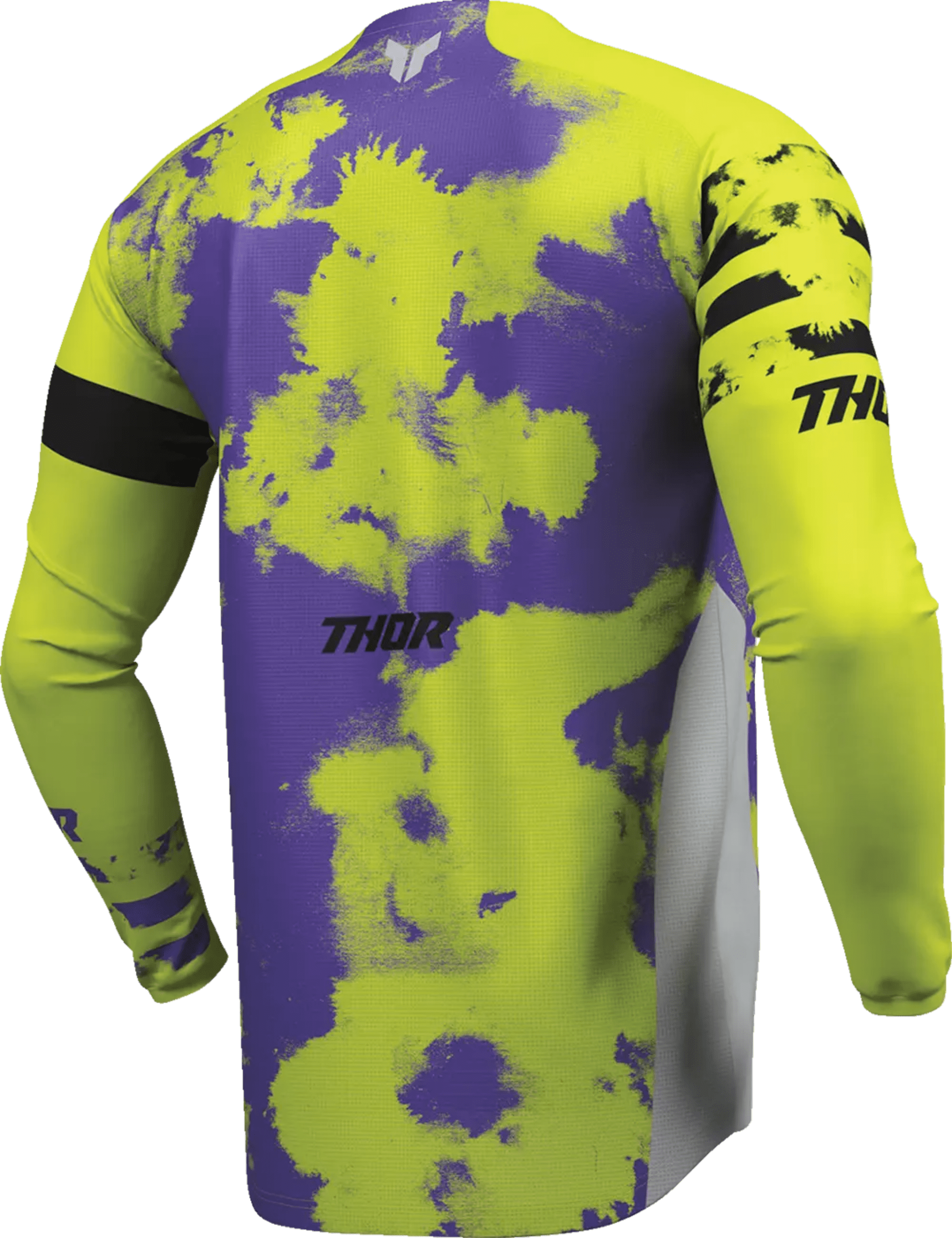 Thor Launchmode Bleach Jersey - Grå/Acid - Thor
