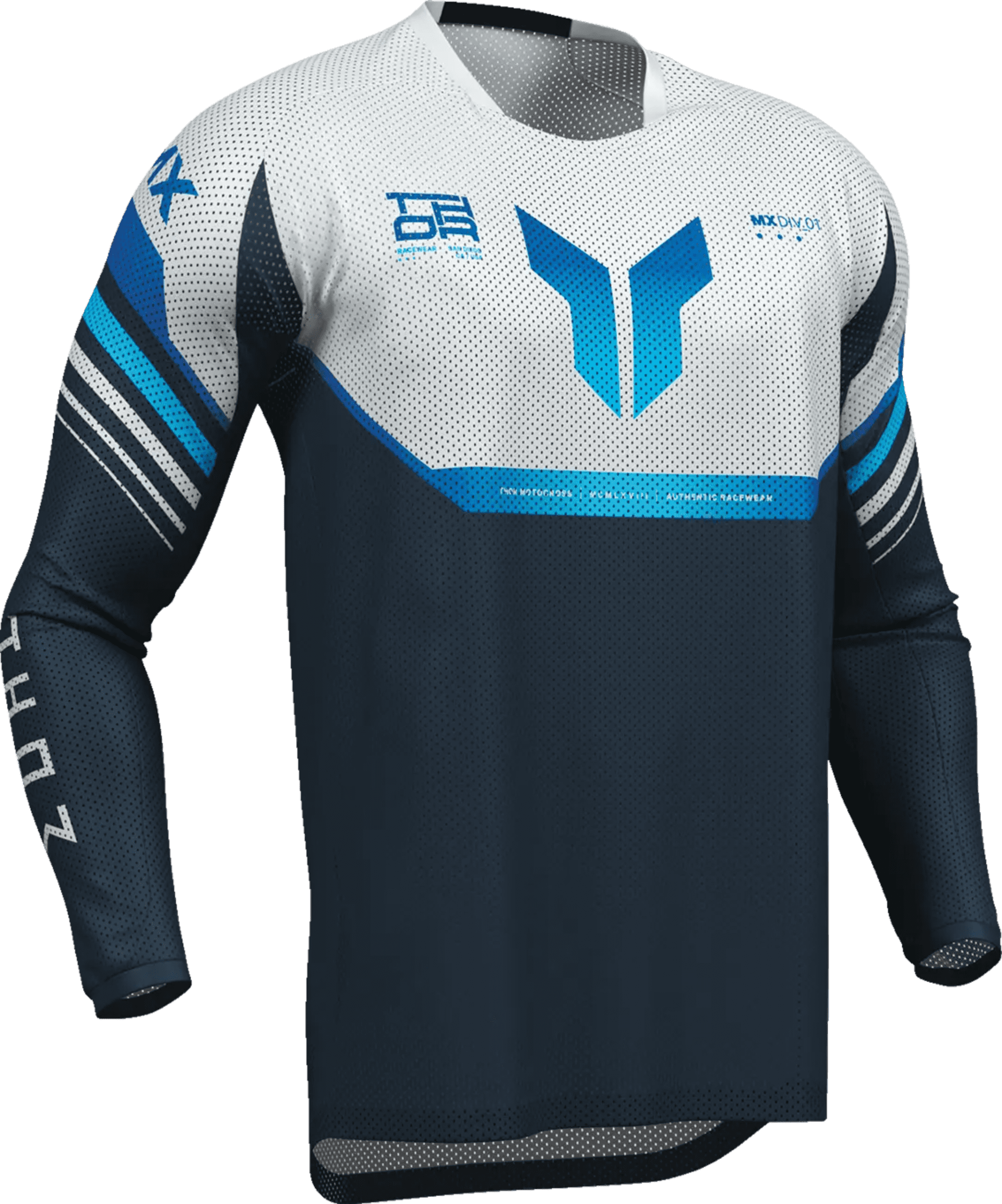 Thor Launchmode Air Raptor Jersey - Mitternacht/Grau - Thor