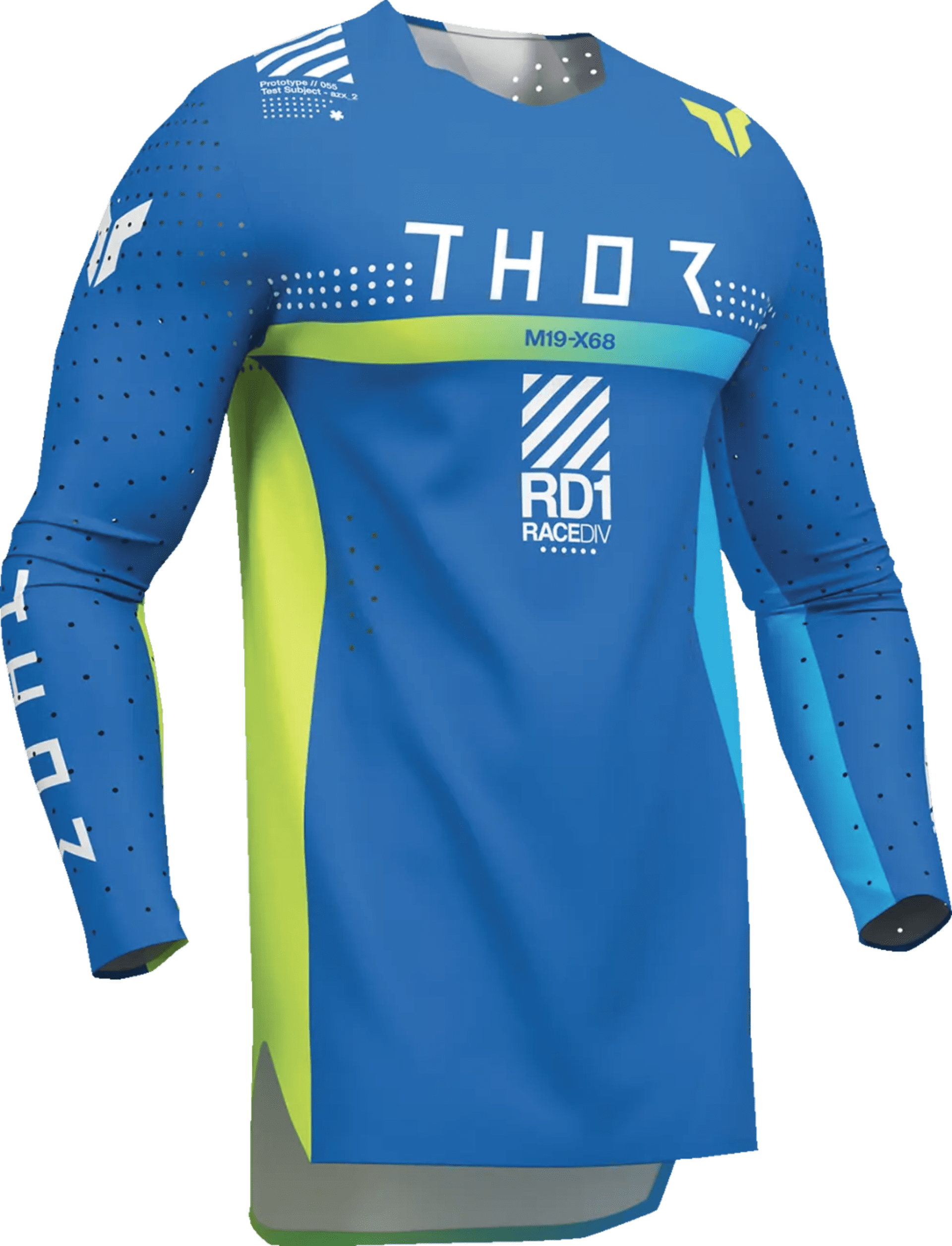 Thor Youth Sportmode Synth Jersey - Blå - Thor - Motocross Parts