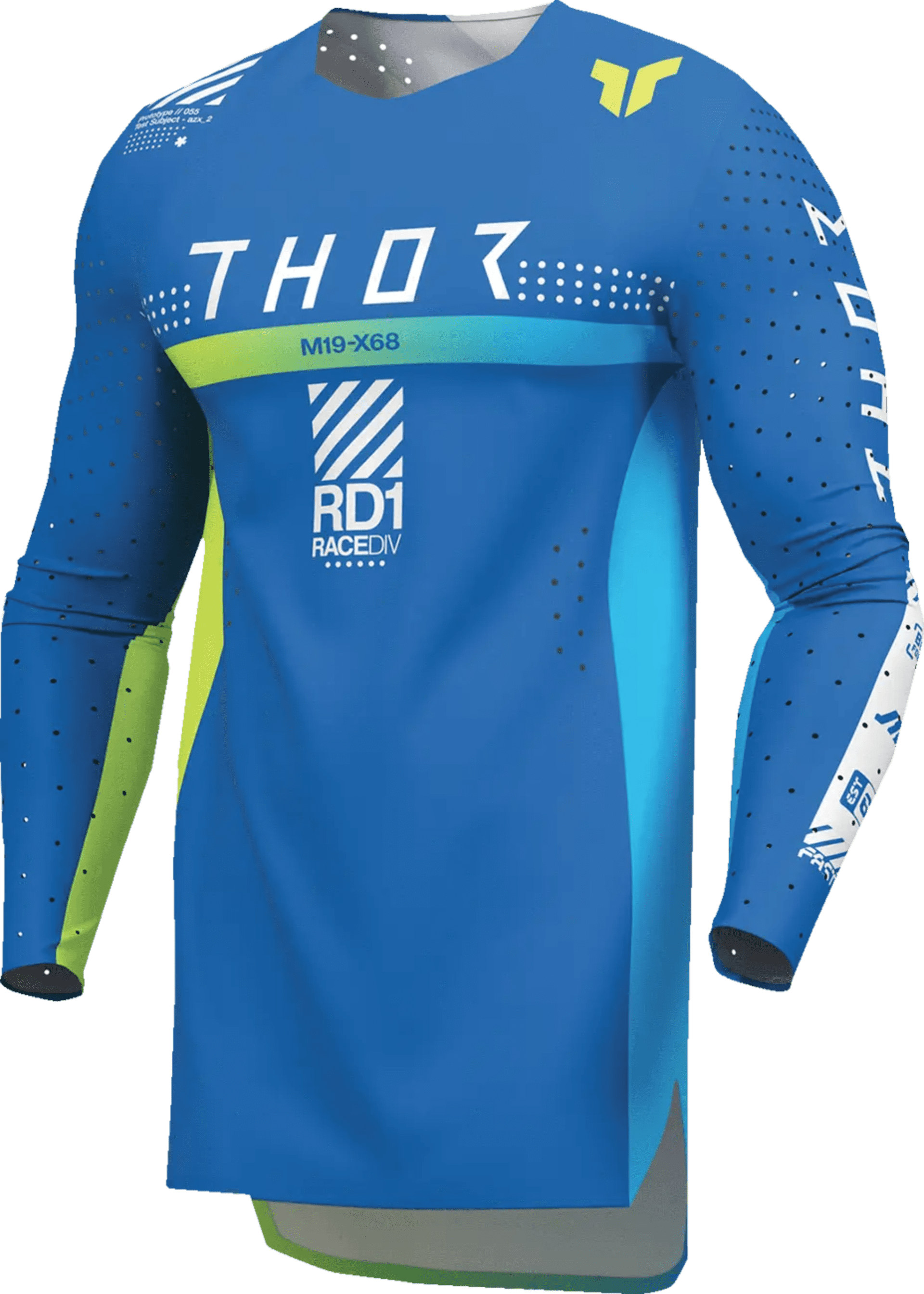 Thor Jugend Sportmode Synth Jersey - blau - Thor