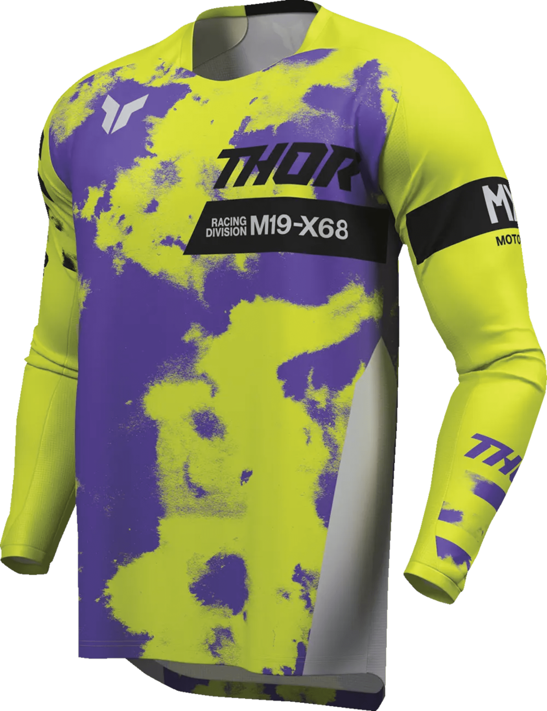 Maillot Thor Youth Launchmode Bleach - Gris/Acide - Thor