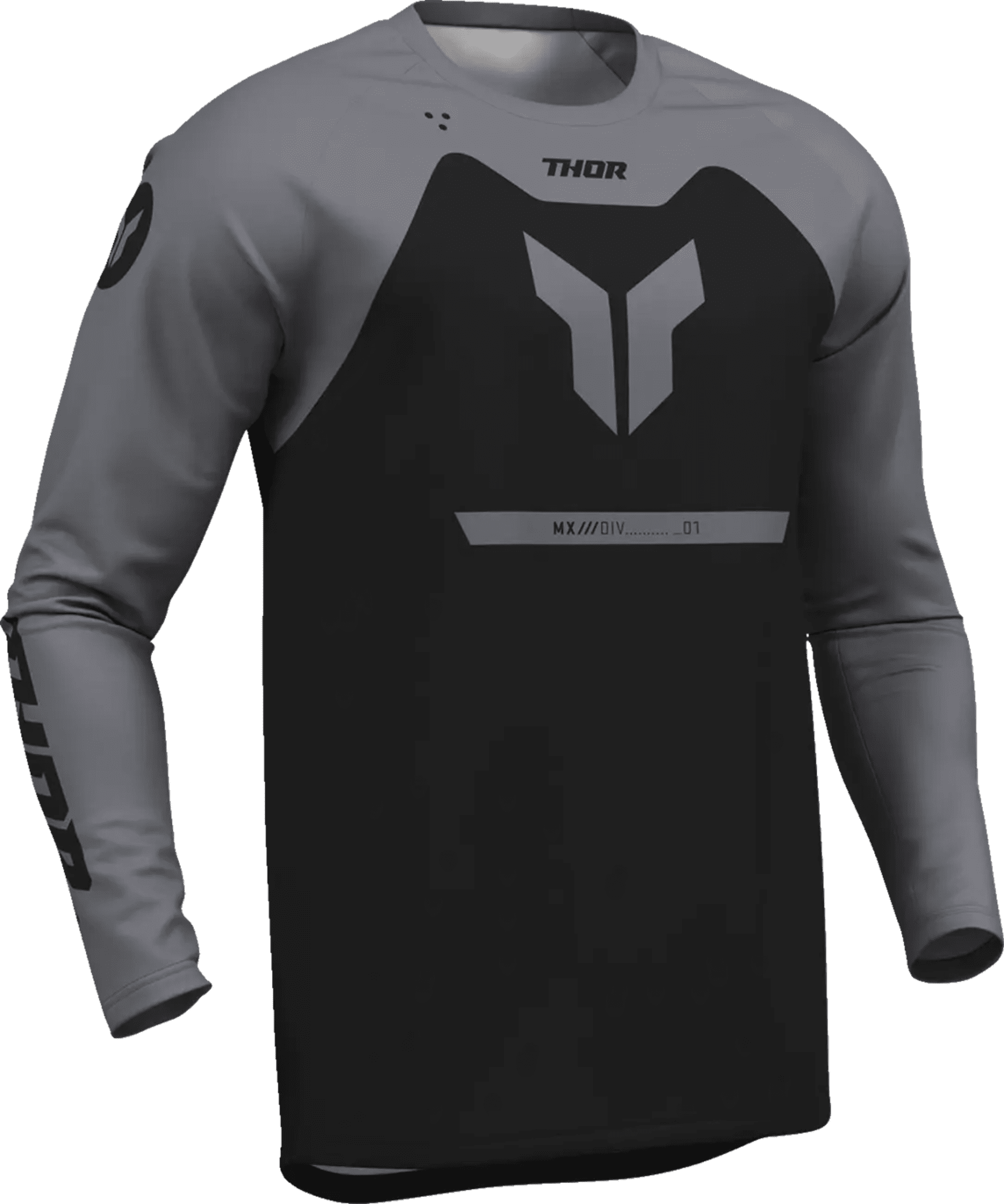 Thor Youth Ridemode Menace Jersey - Svart - Thor - Motocross Parts