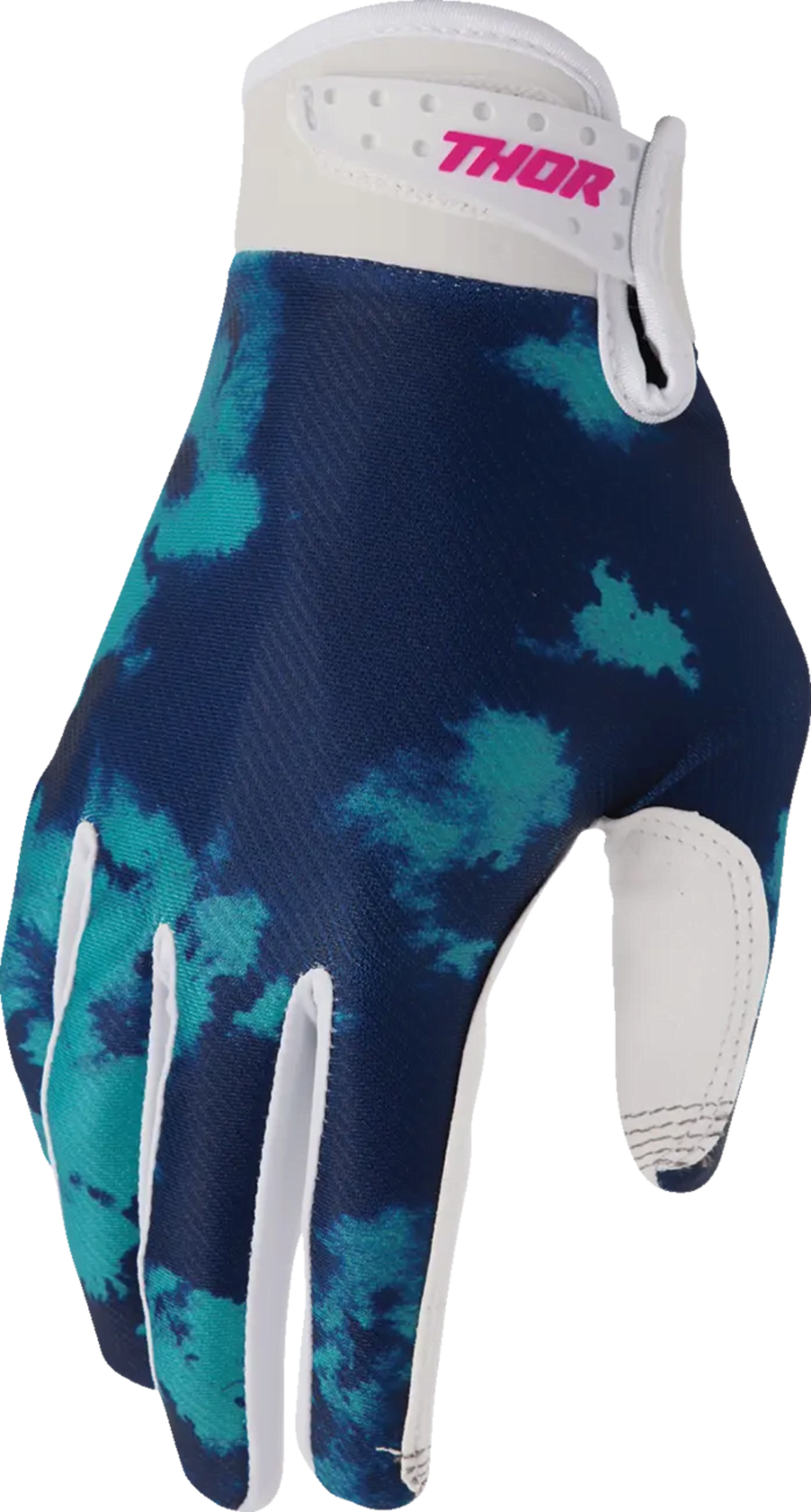Thor Launchmode Bleach Handschuhe - Weiß/Aqua - Thor