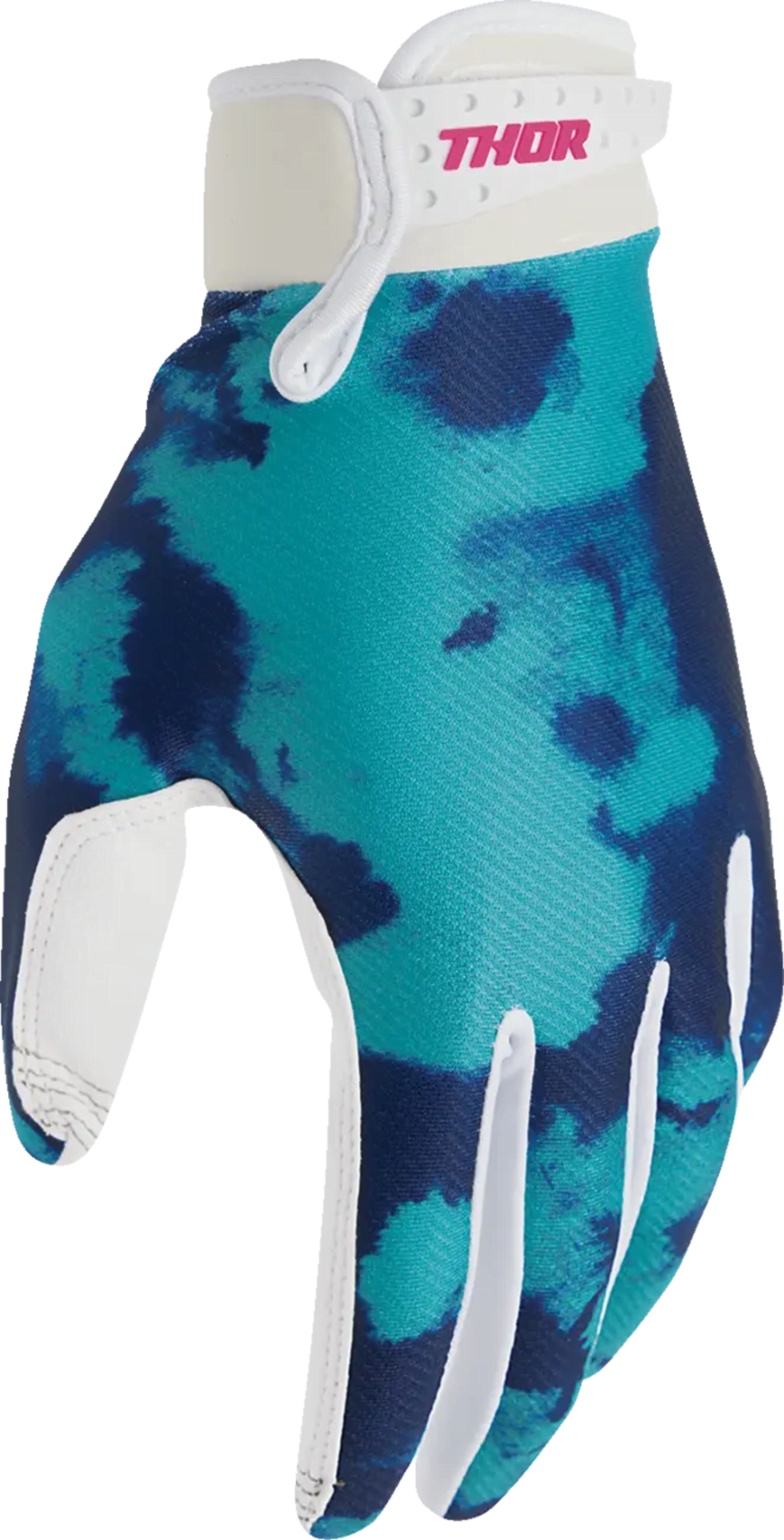Thor Launchmode Bleach Handschuhe - Weiß/Aqua - Thor