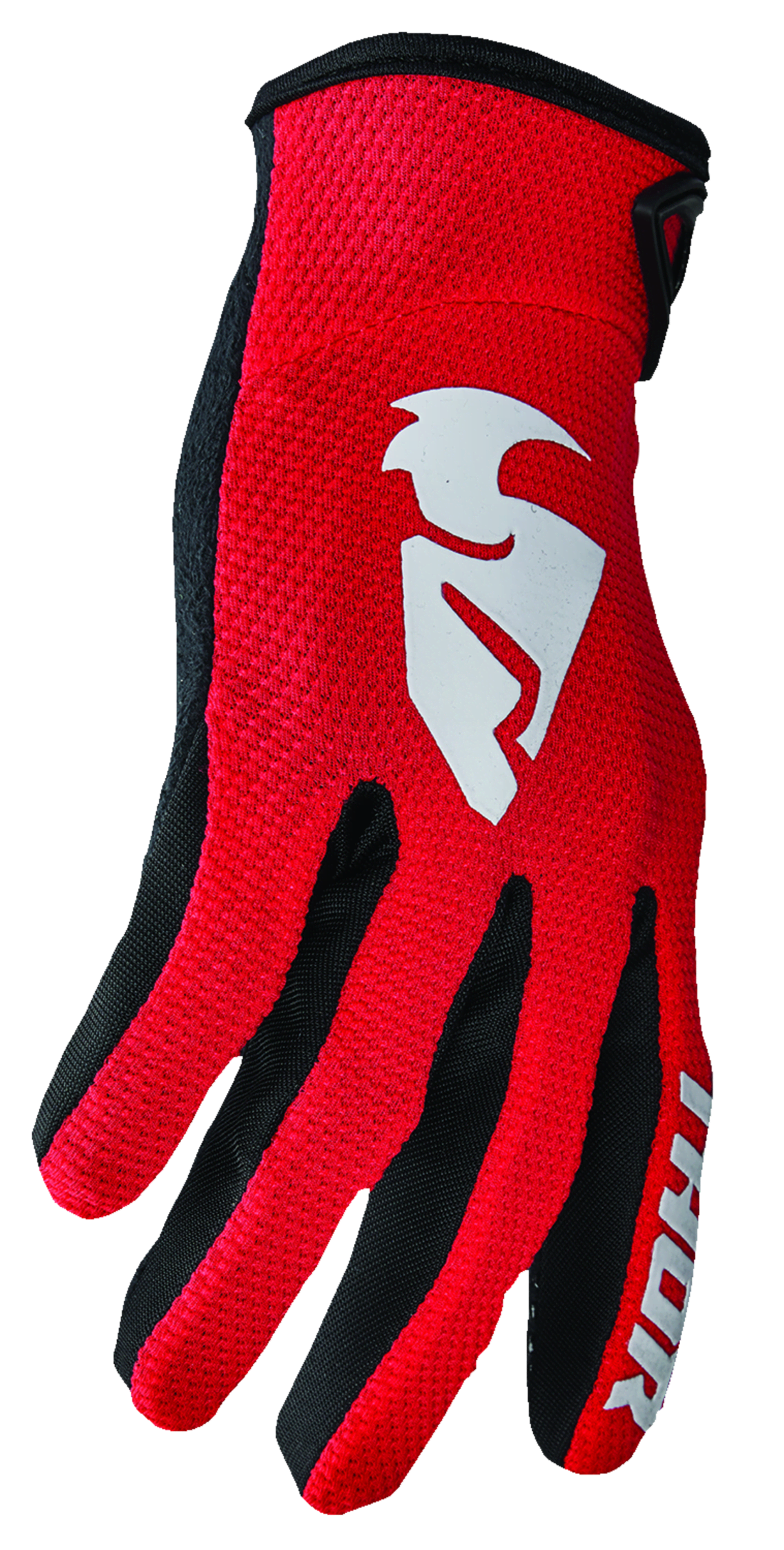 Casque de sport Thor Youth - rouge sectoriel/blanc - Thor