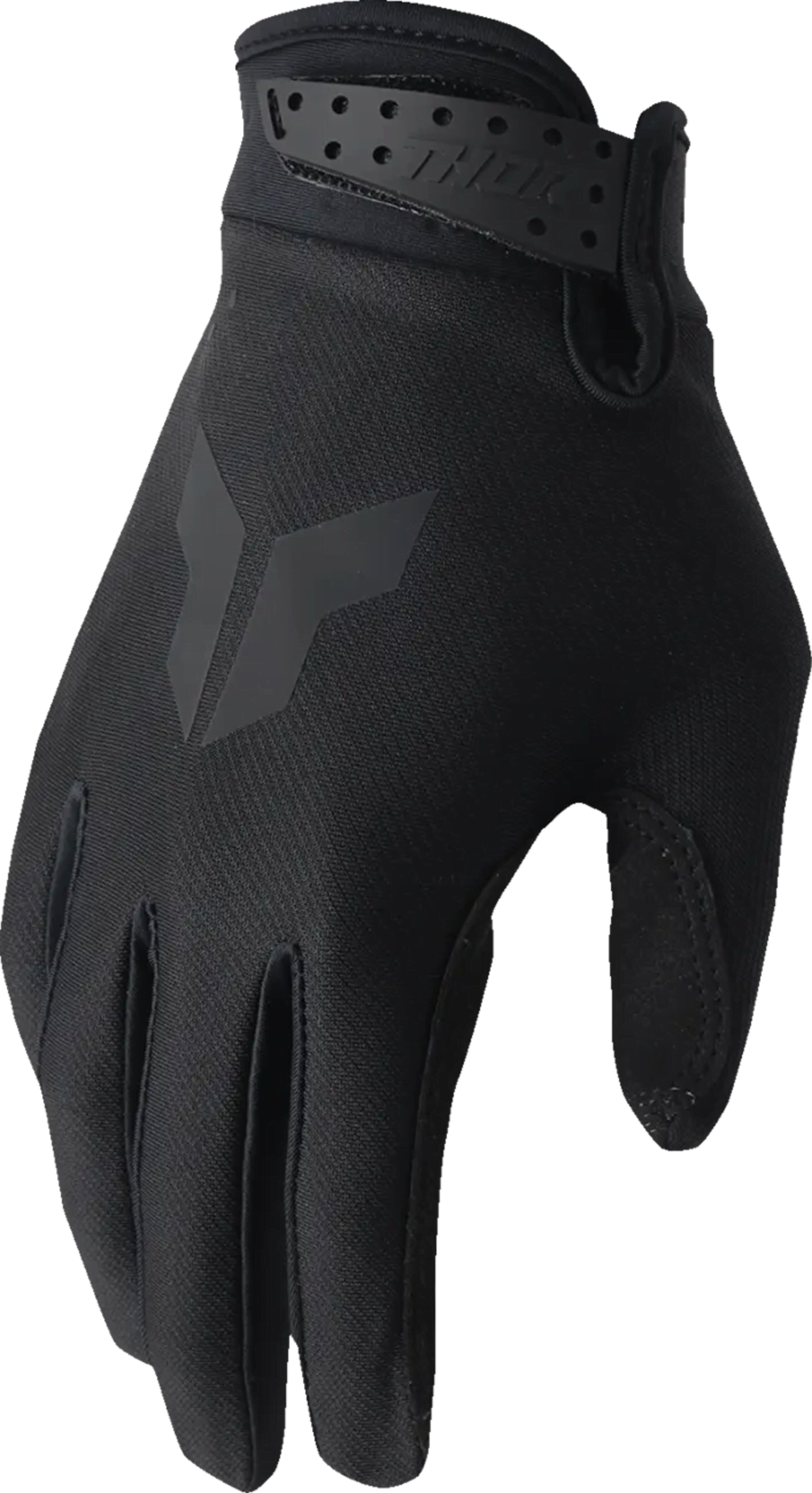 Thor Youth LAUNCHMODE Split Gloves - Sort - Thor - Motocross Parts