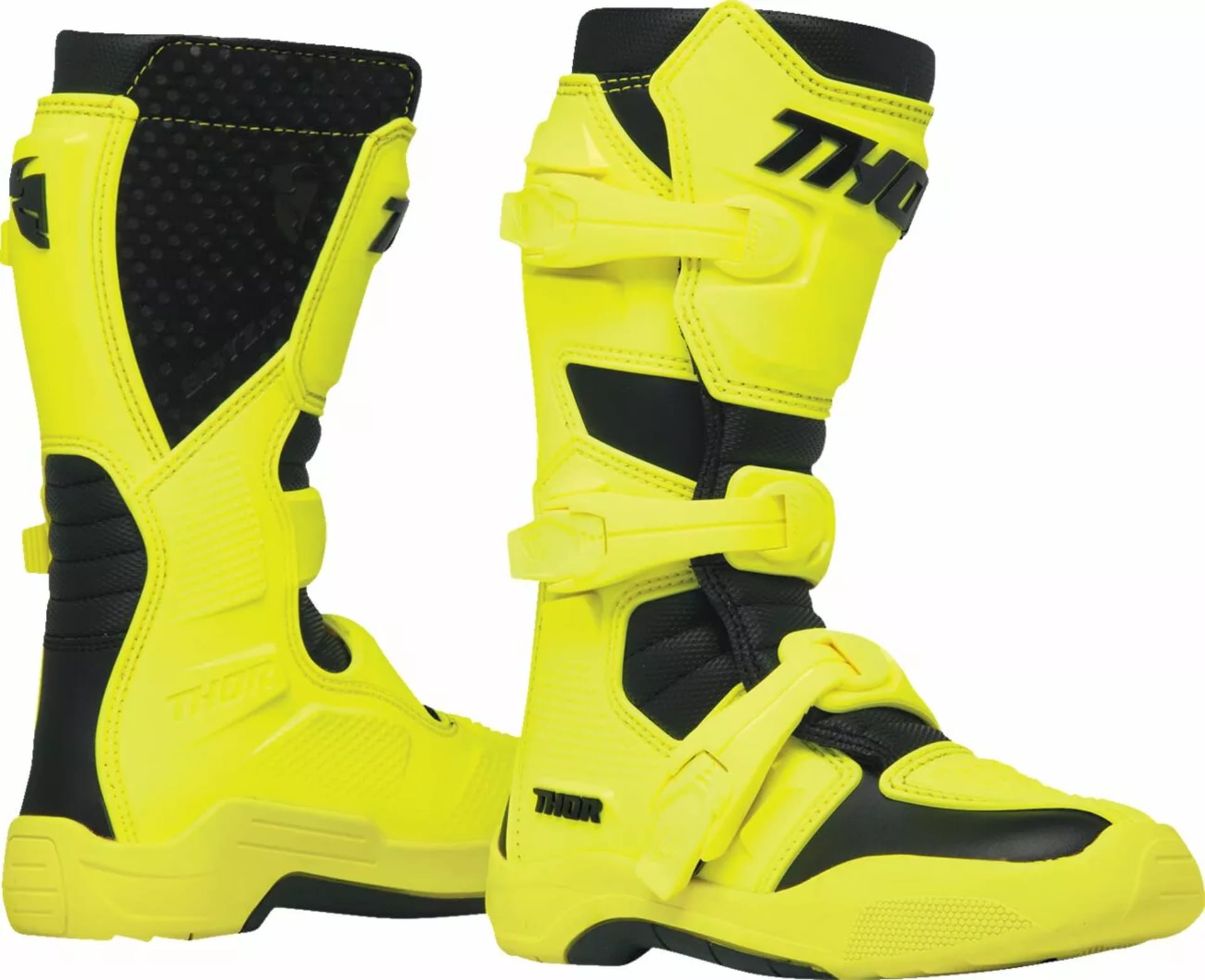 Thor Youth Blitz XR-stövlar - gul/sort - Thor - Motocross Parts