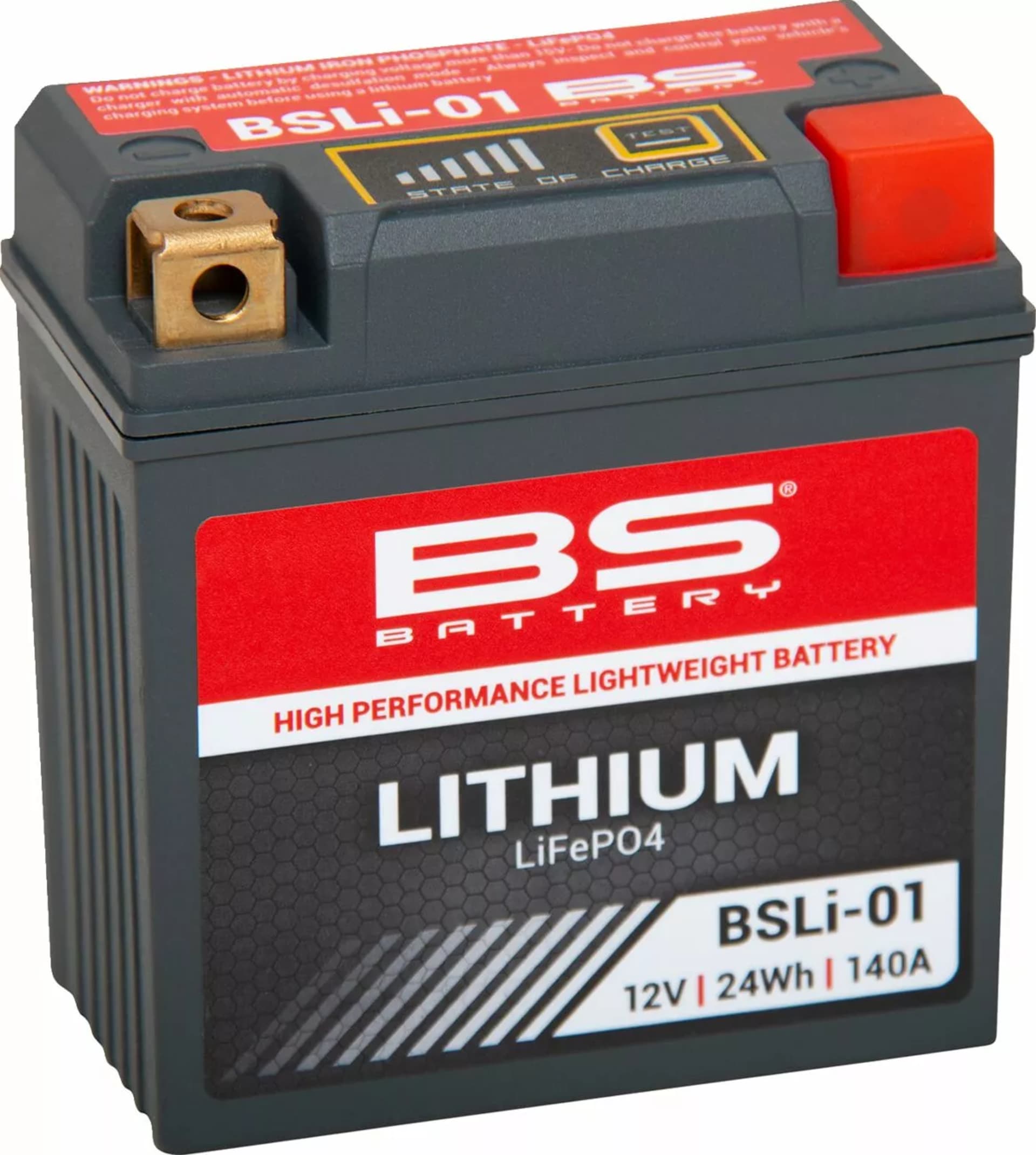 Bs Batterie Lithium LiFePO4 Batterie BSLI-01 - BS Battery