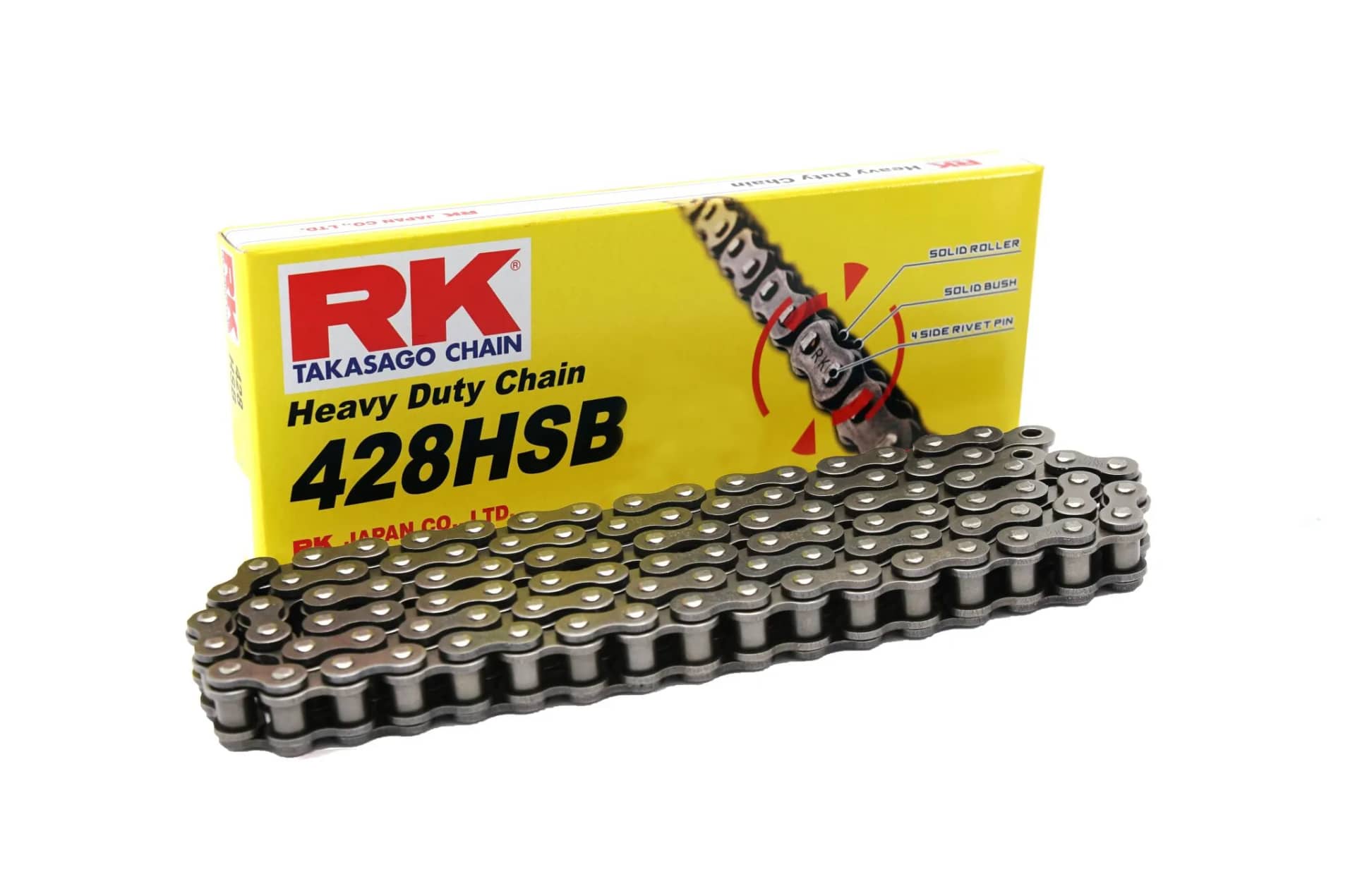 Rk 428H Heavy Duty Drive Chain  - RK - Motocross Parts