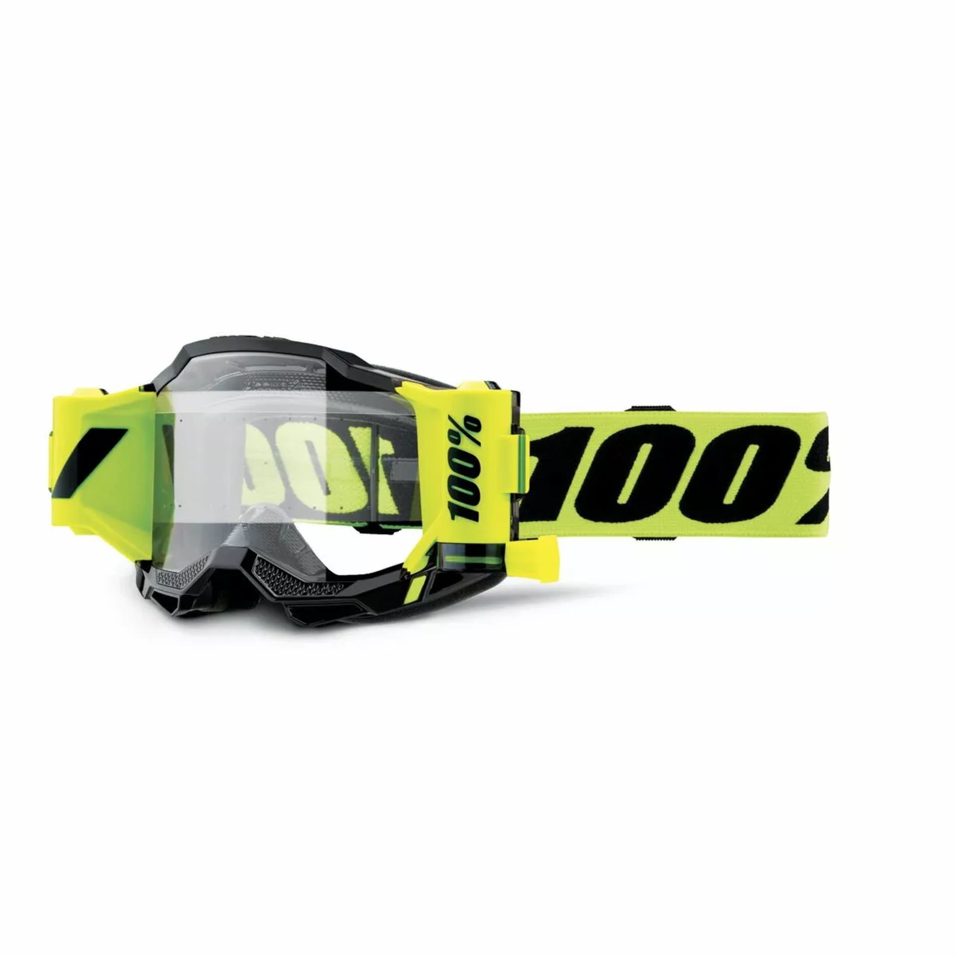 100% Accuri 2 ForeCast Neongelb / CLEAR - 100% - Motocross Parts