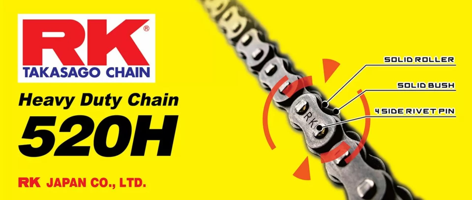 Rk Heavy Duty (H) M520H kedja - RK