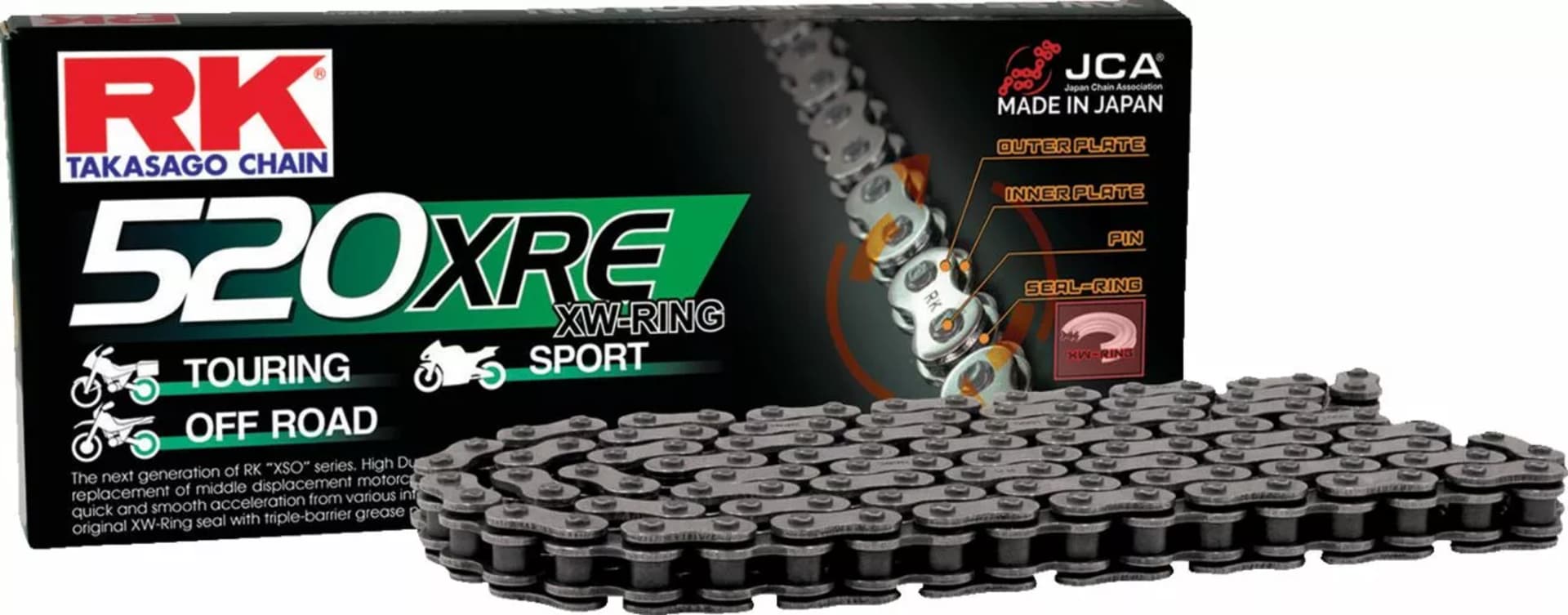 Rk 520 XRE Chain  - RK