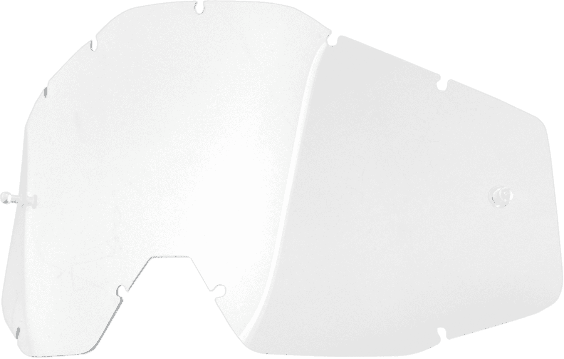 100% Accuri/Strata/Racecraft glas klart - 100% - Motocross Parts