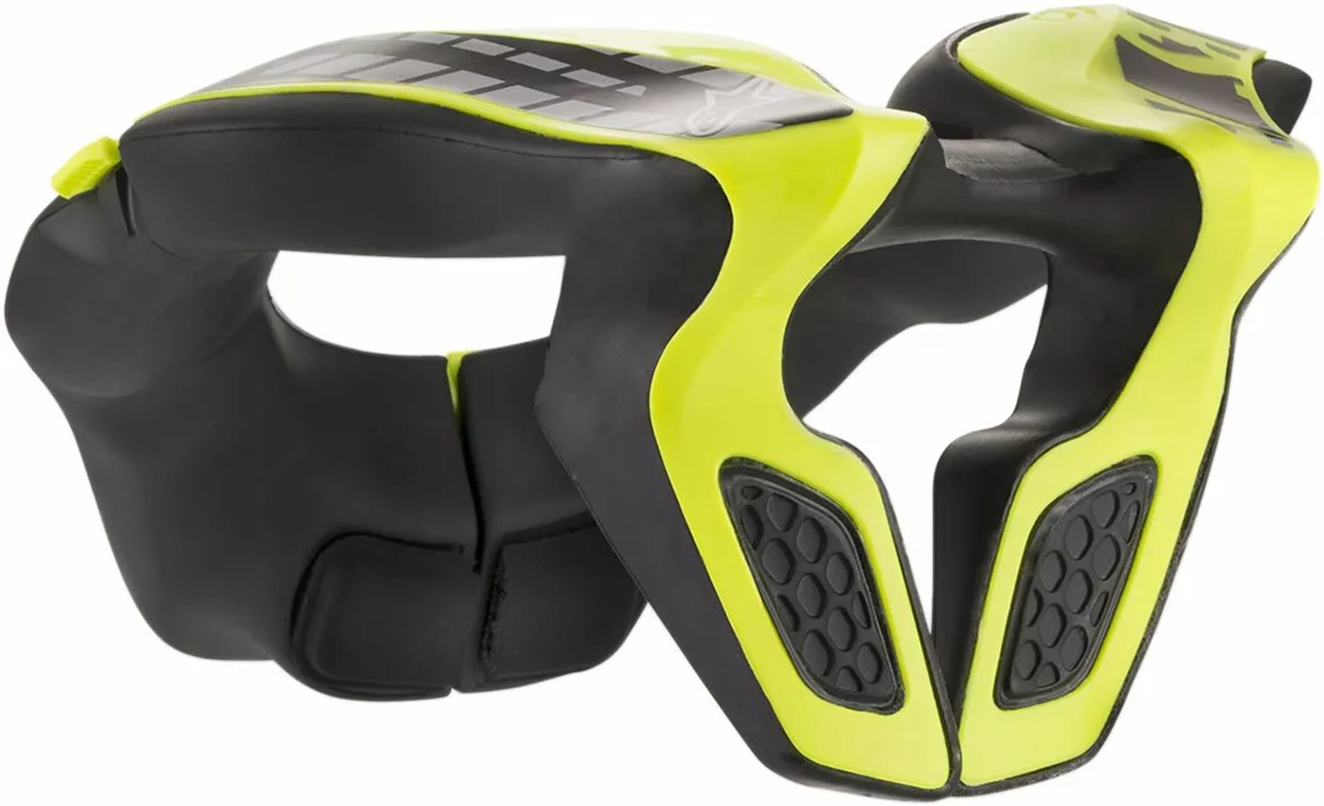 Alpinestars Youth nakkekrave sort/gul - Alpinestars