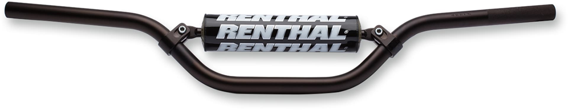Renthal styr 7/8 784 mini sort - Renthal - Motocross Parts
