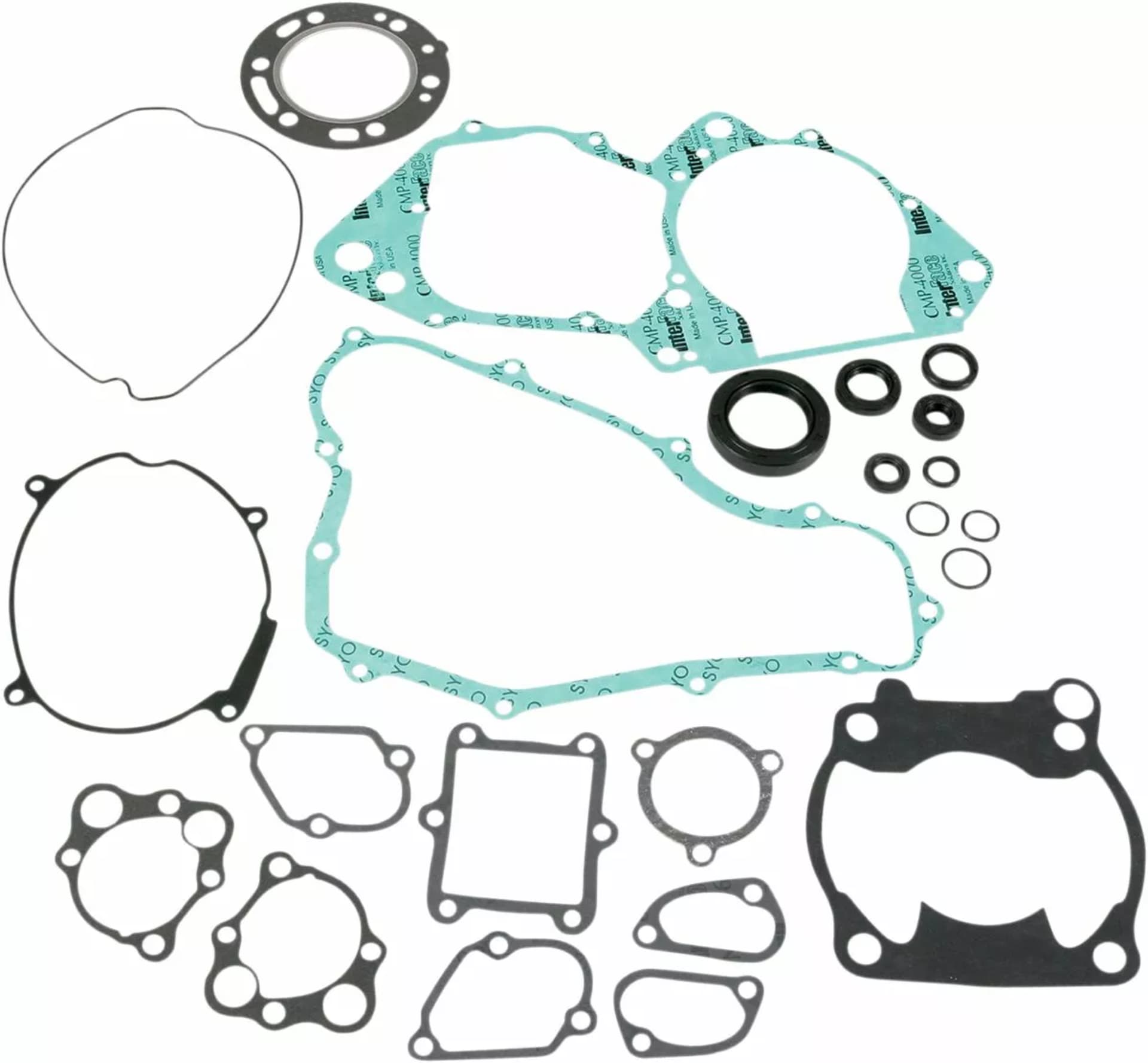 Moose Racing komplet pakningssæt m. pakdåser CR250 89-91 - Moose Racing - Motocross Parts