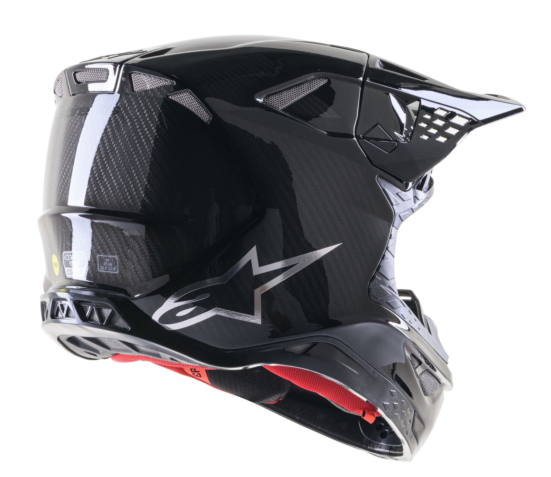 Alpinestars SM10 Helm - Fame Carbon - Alpinestars