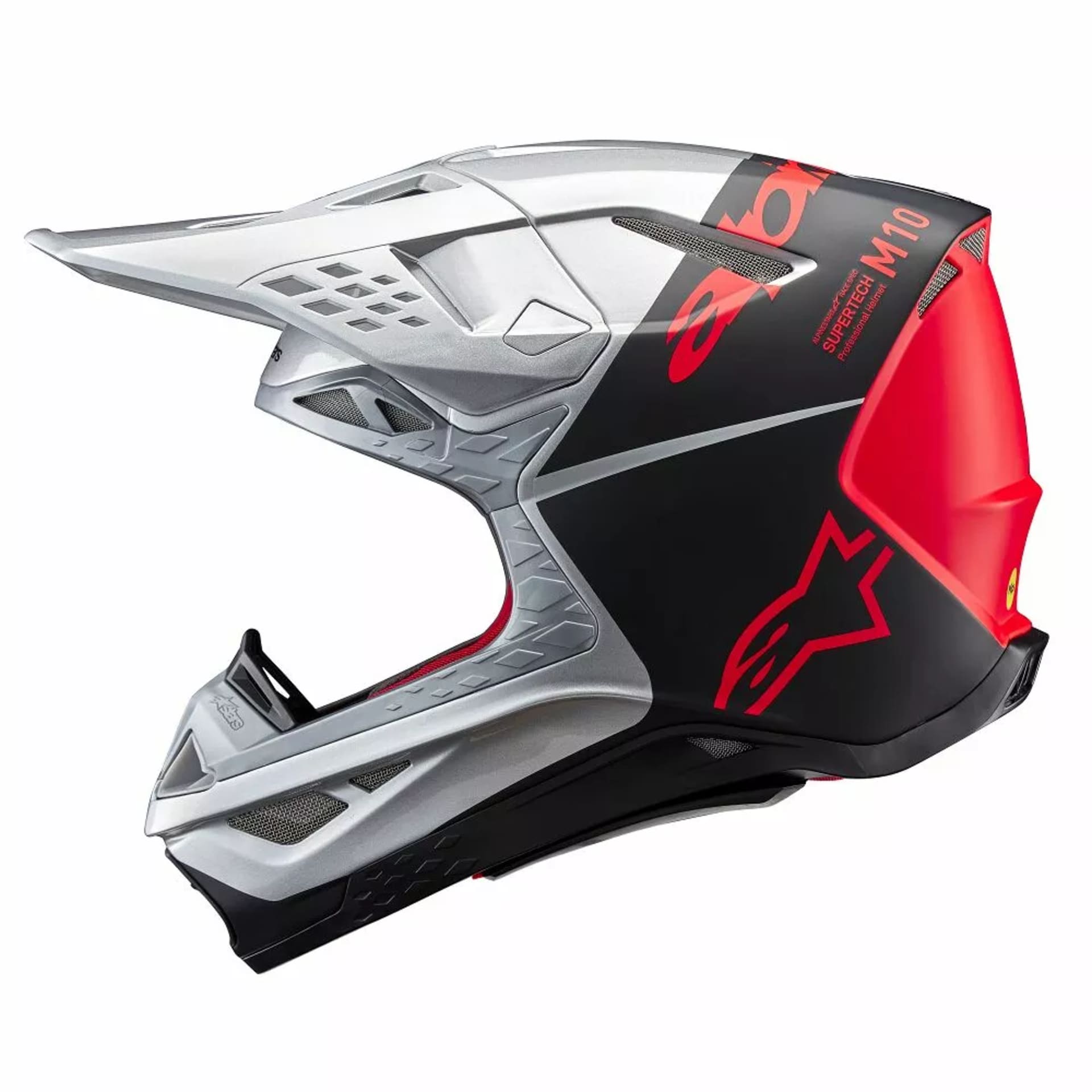 Alpinestars SM10 Hjälm - Flod orange - Alpinestars