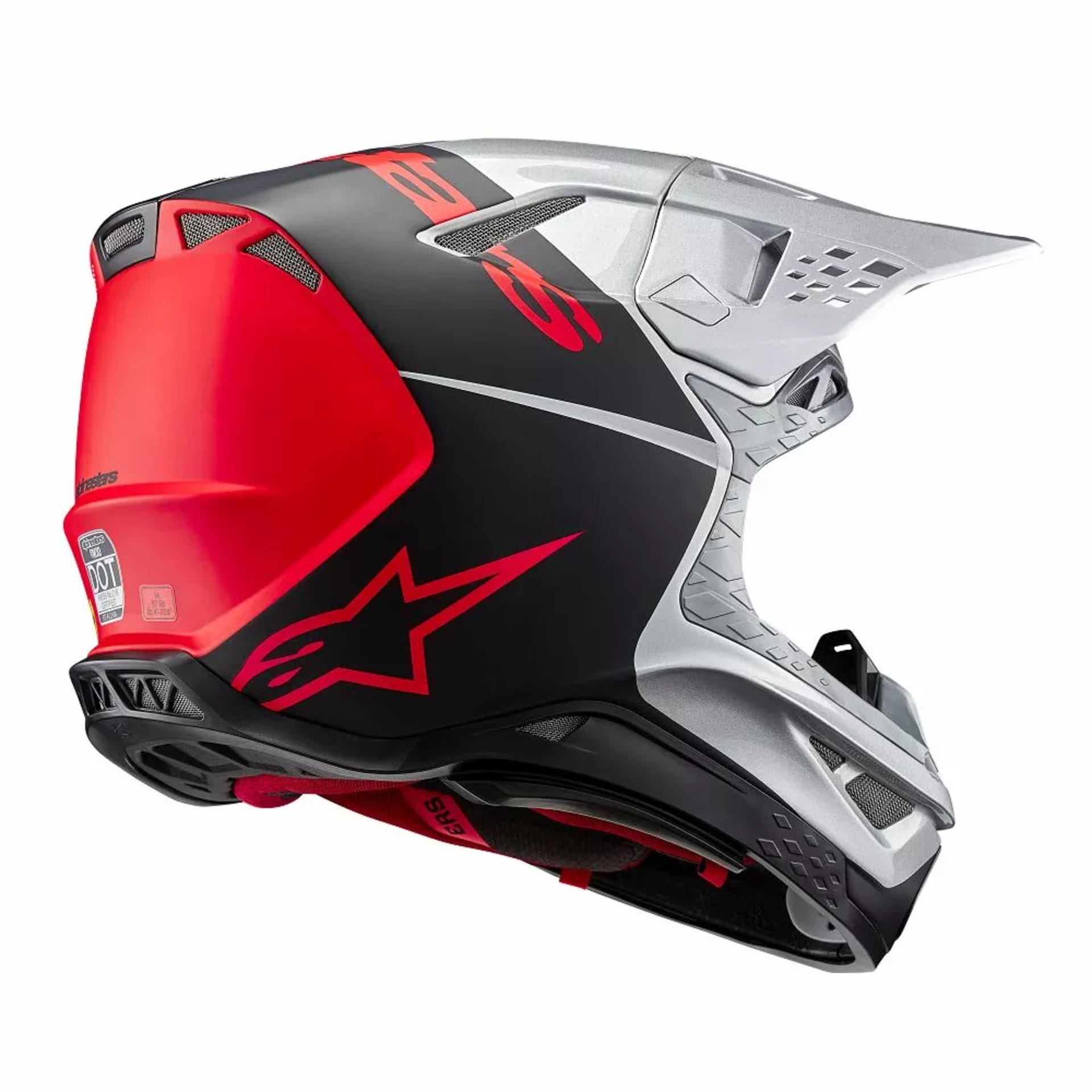 Alpinestars SM10 Hjelm - Flood orange - Alpinestars